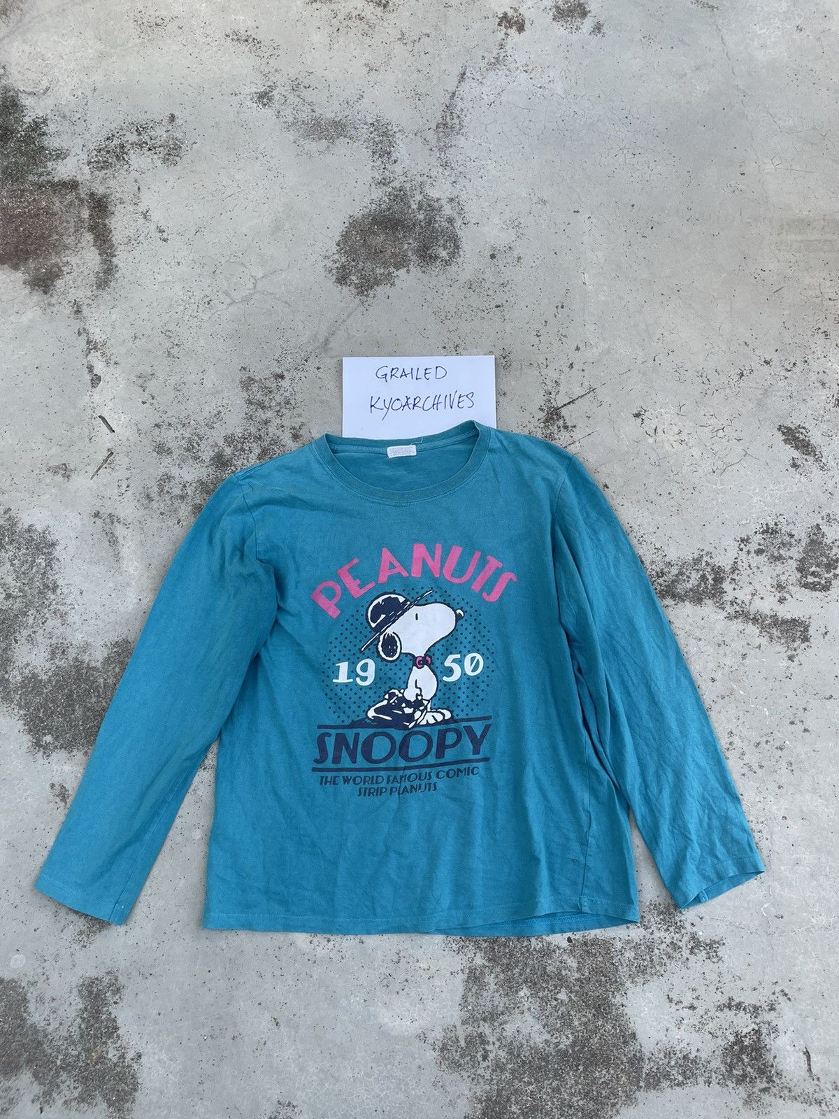 Peanuts SNOOPY LONG SLEEVE SHIRT Size US L / EU 52-54 / 3 - 1 Thumbnail