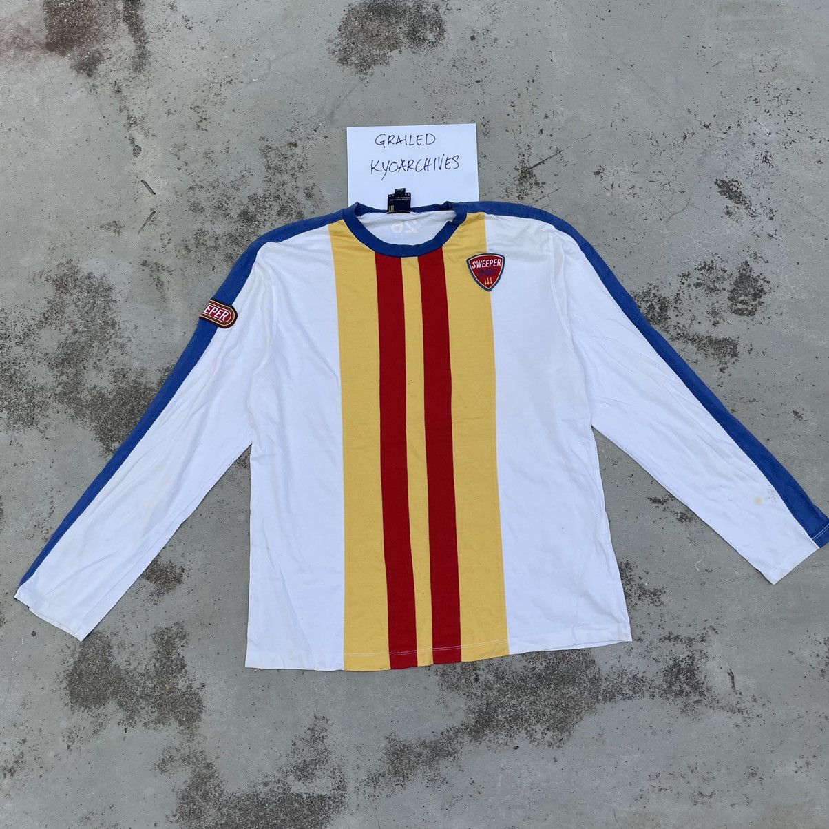 Japanese Brand SWEEPER SPIRIT LONG SLEEVE Size US L / EU 52-54 / 3 - 1 Thumbnail