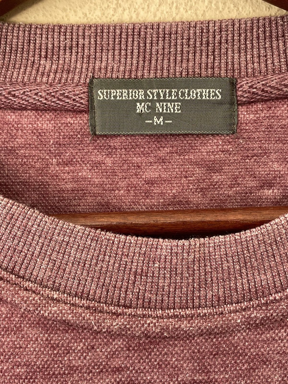 Japanese Brand × Vintage VINTAGE MC NINE EMBROIDERED LOGOS SWEATSHIRT Size US M / EU 48-50 / 2 - 8 Thumbnail