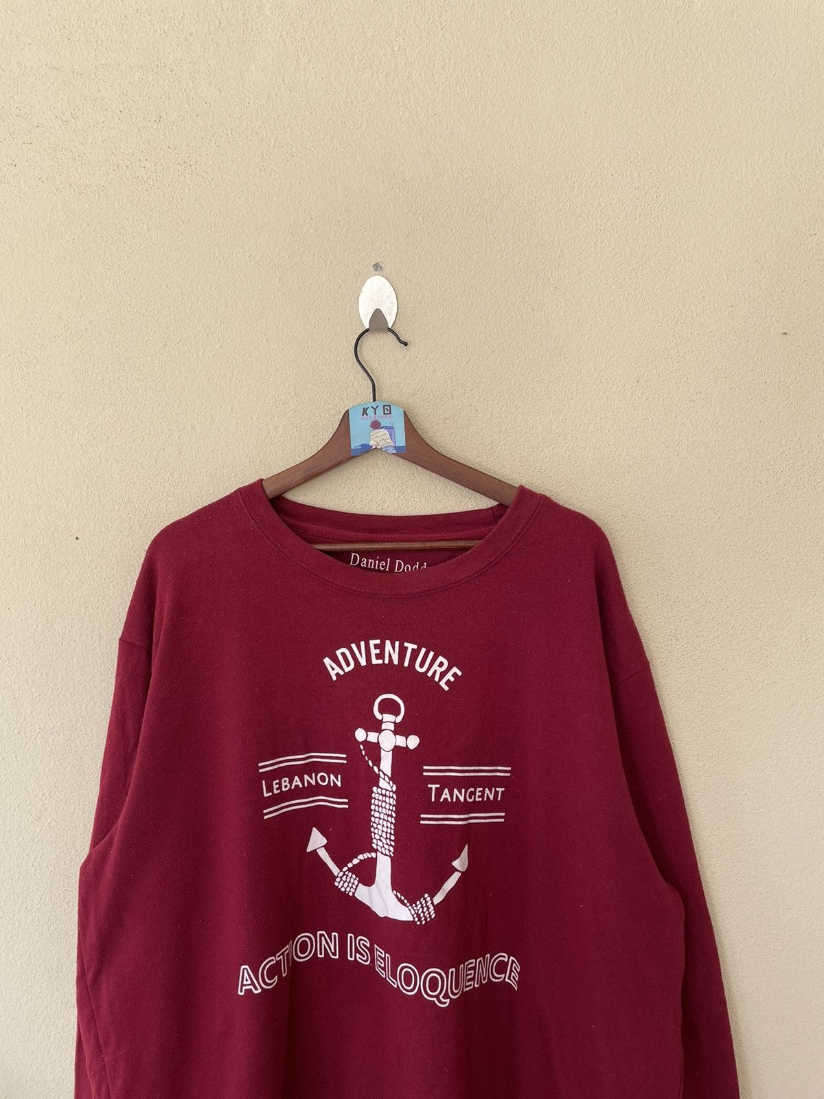 Japanese Brand DANIEL DODD LEBANON TANGENT SWEATSHIRT Size US XXL / EU 58 / 5 - 3 Thumbnail