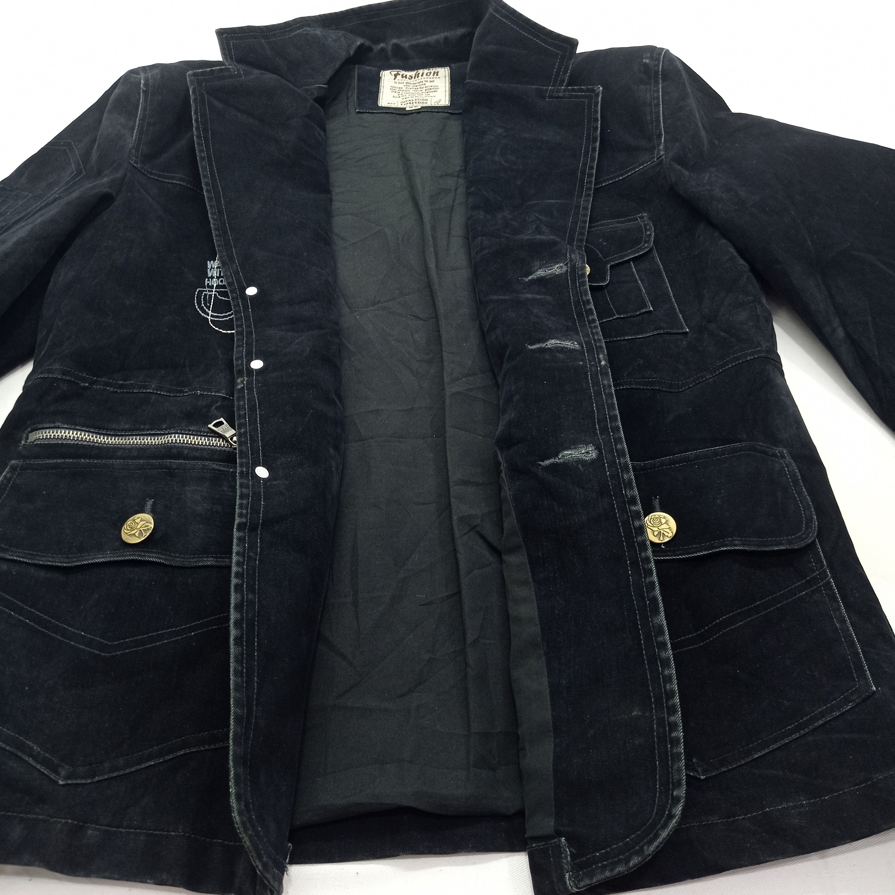 Japanese Brand 🔥Akc Fashion Buffalo Multi Pocket Jacket Size US M / EU 48-50 / 2 - 4 Thumbnail