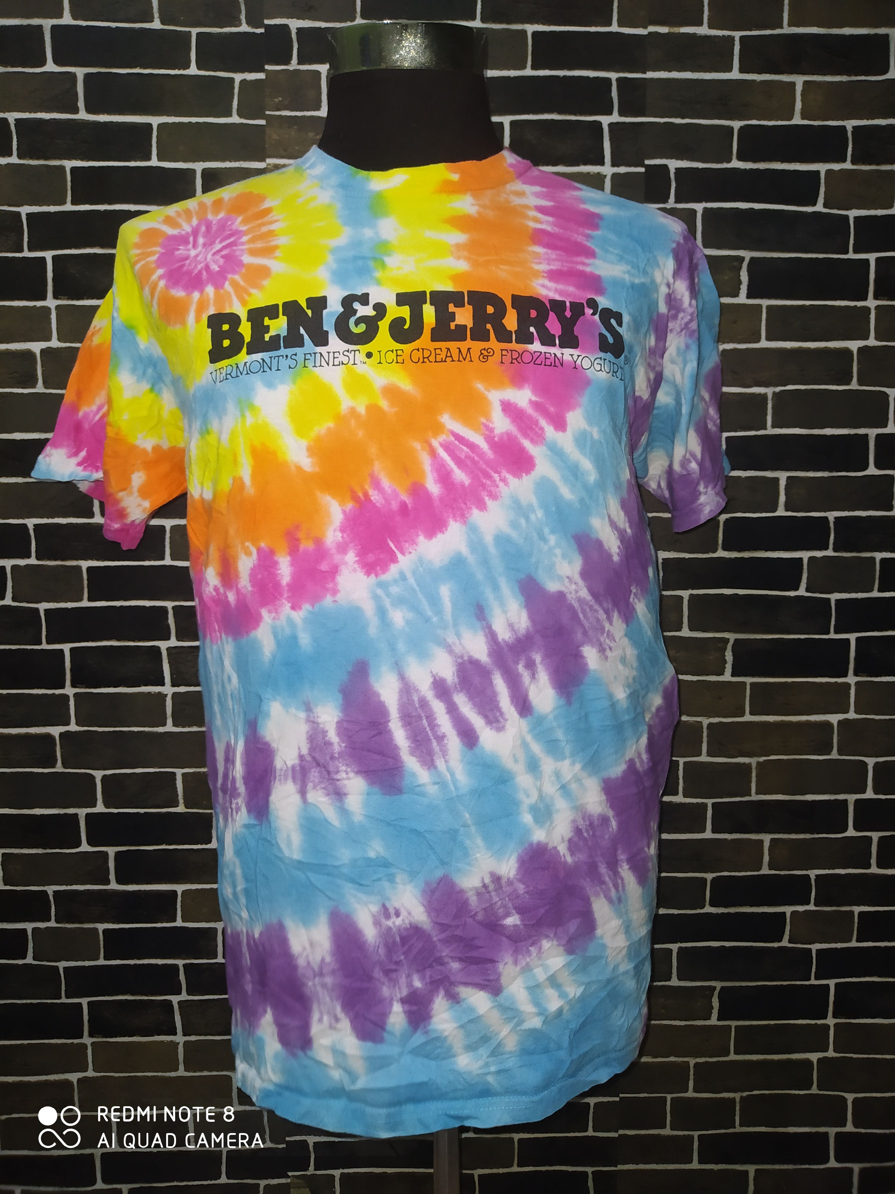 Nike Ben & Jerry Tie Dye T shirt Size US L / EU 52-54 / 3 - 1 Thumbnail