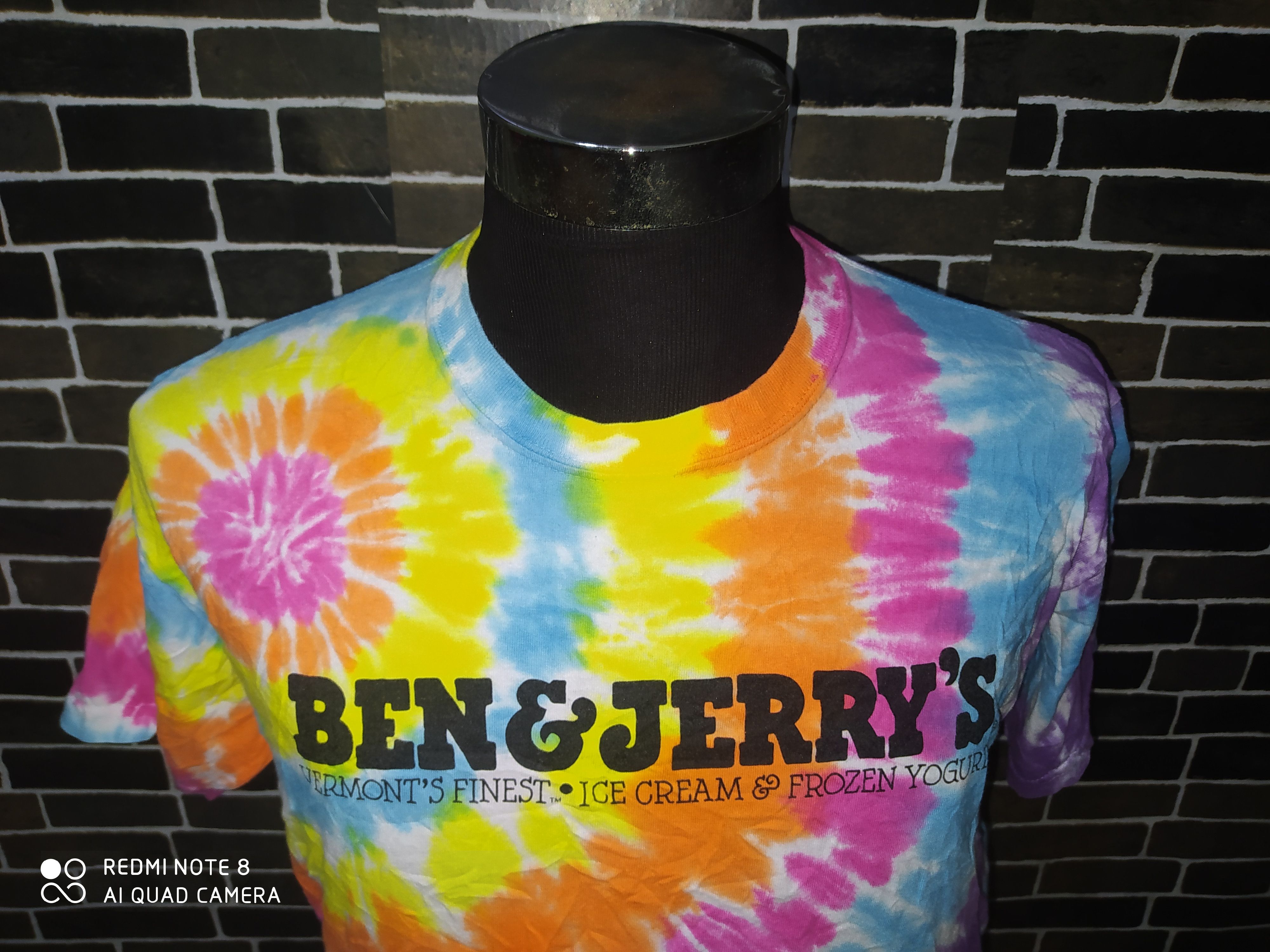 Nike Ben & Jerry Tie Dye T shirt Size US L / EU 52-54 / 3 - 3 Thumbnail