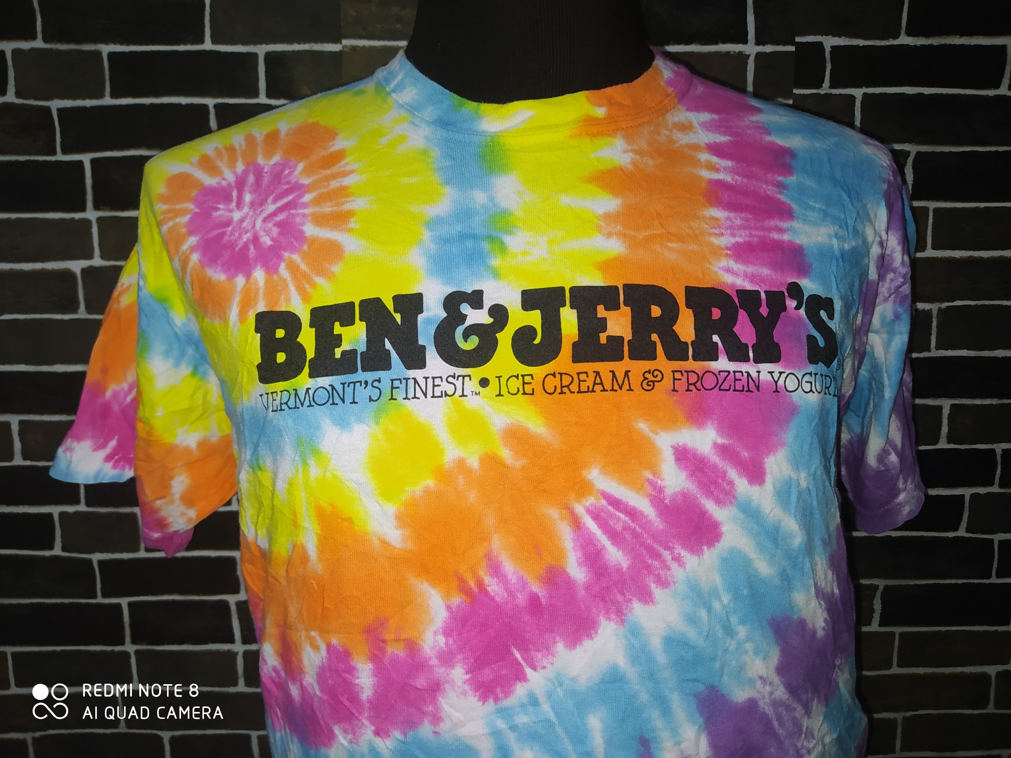 Nike Ben & Jerry Tie Dye T shirt Size US L / EU 52-54 / 3 - 5 Thumbnail