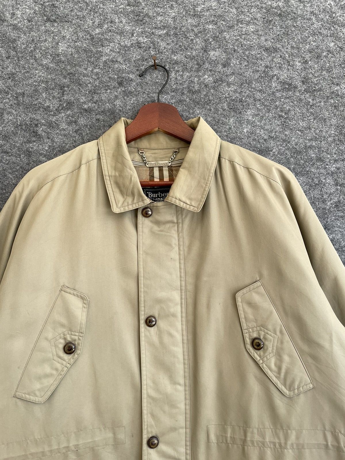 Burberry × Vintage VINTAGE BURBERRYS LONG JACKET Size US M / EU 48-50 / 2 - 2 Thumbnail