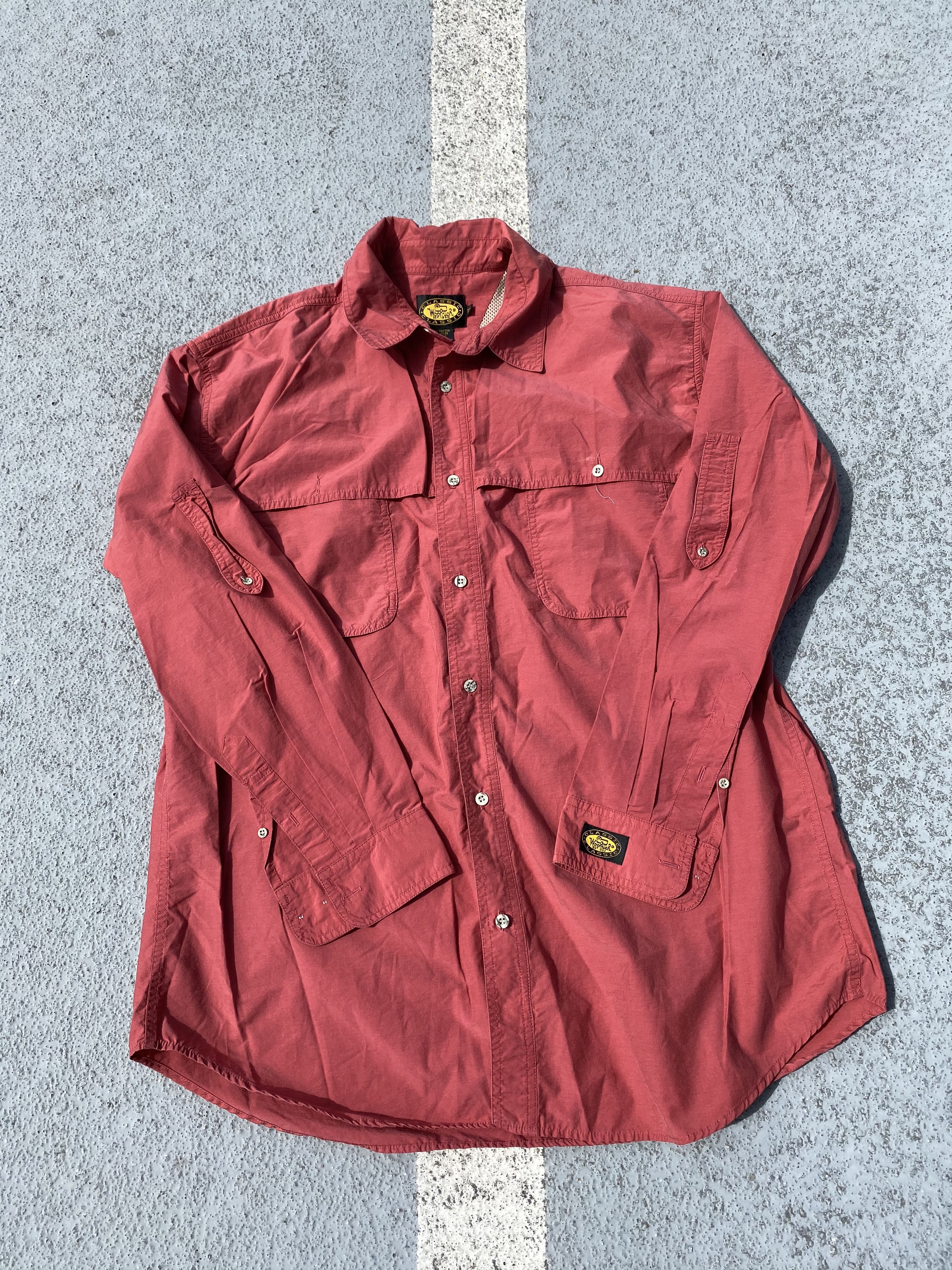Vintage × Woolrich Woolen Mills Vintage 90s Salmon Woolrich Jacket Travis Size US XL / EU 56 / 4 - 1 Thumbnail