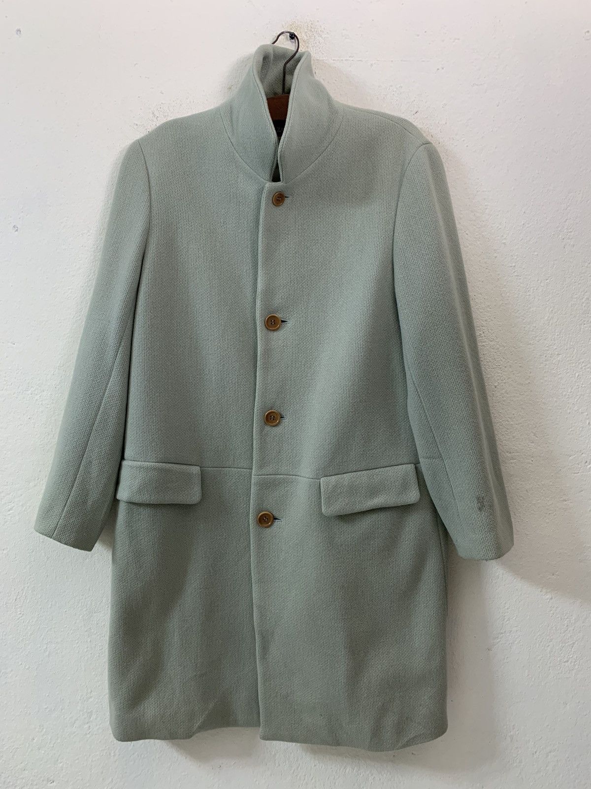 CABANE de ZUCCa Issey Miyake Cabane De Zucca Long Coat Jacket Size US M / EU 48-50 / 2 - 1 Thumbnail