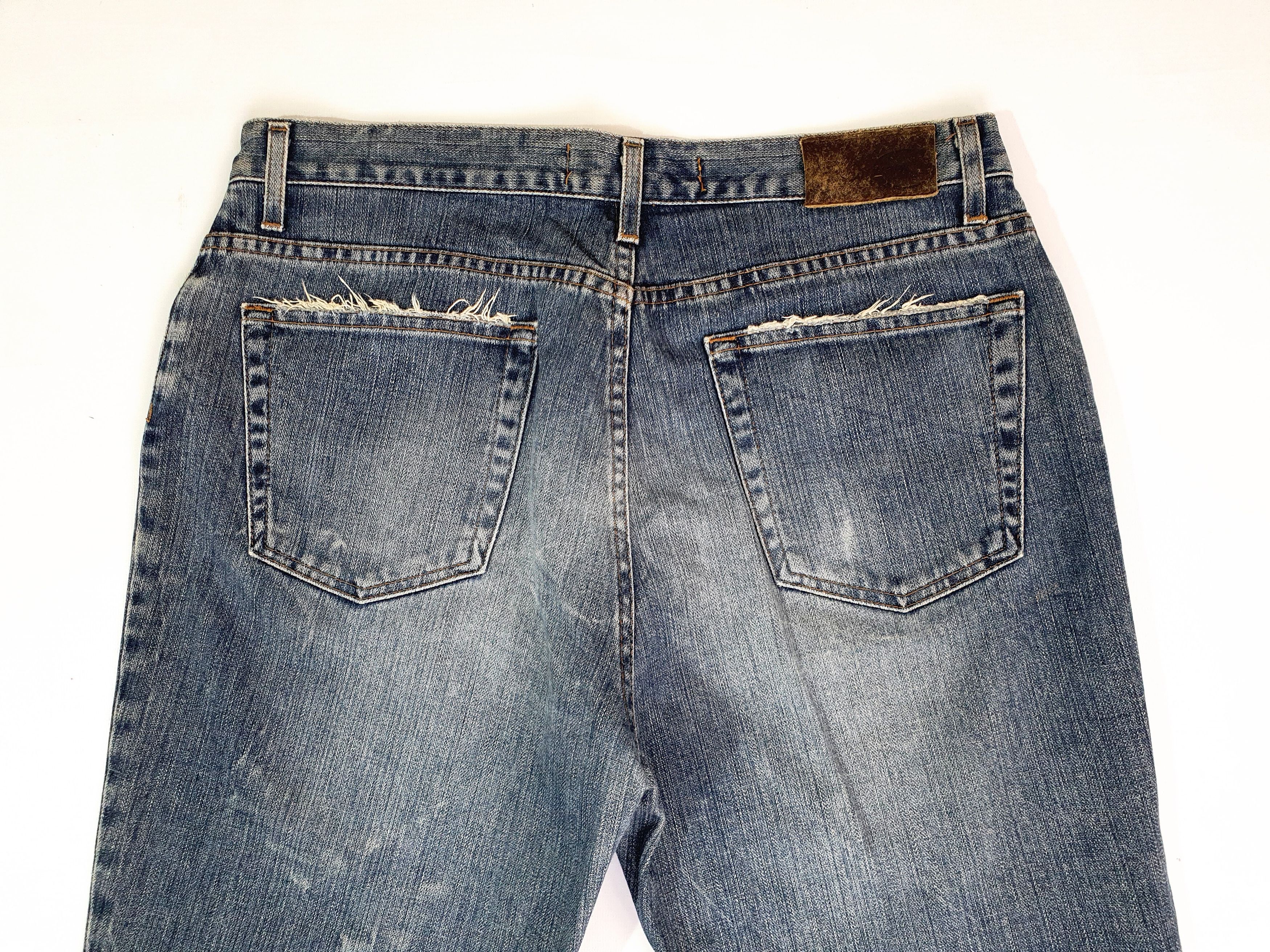 Just Cavalli Flare 90s Rare Roberto Cavalli Vintage Jeans Size US 32 / EU 48 - 13 Thumbnail