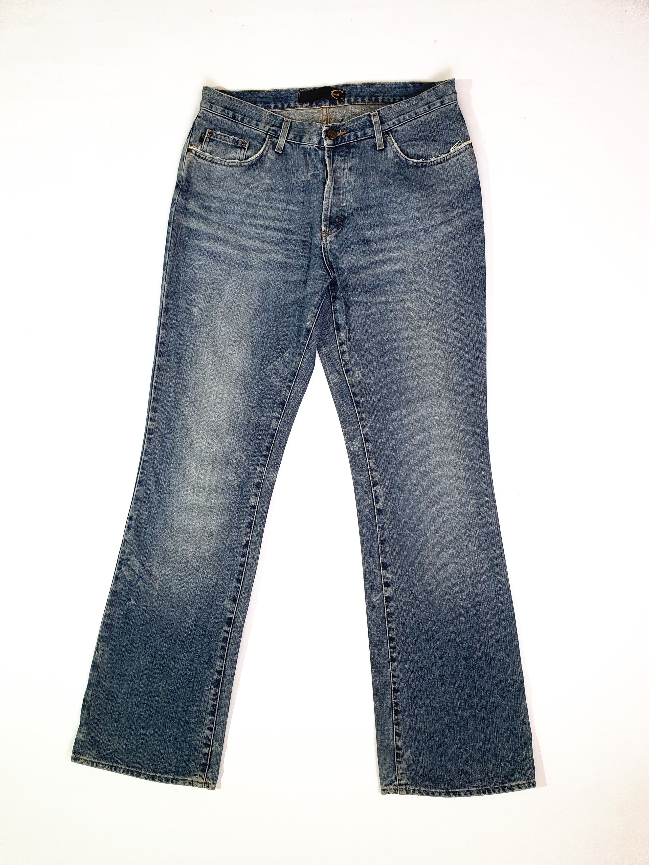 Just Cavalli Flare 90s Rare Roberto Cavalli Vintage Jeans Size US 32 / EU 48 - 10 Thumbnail