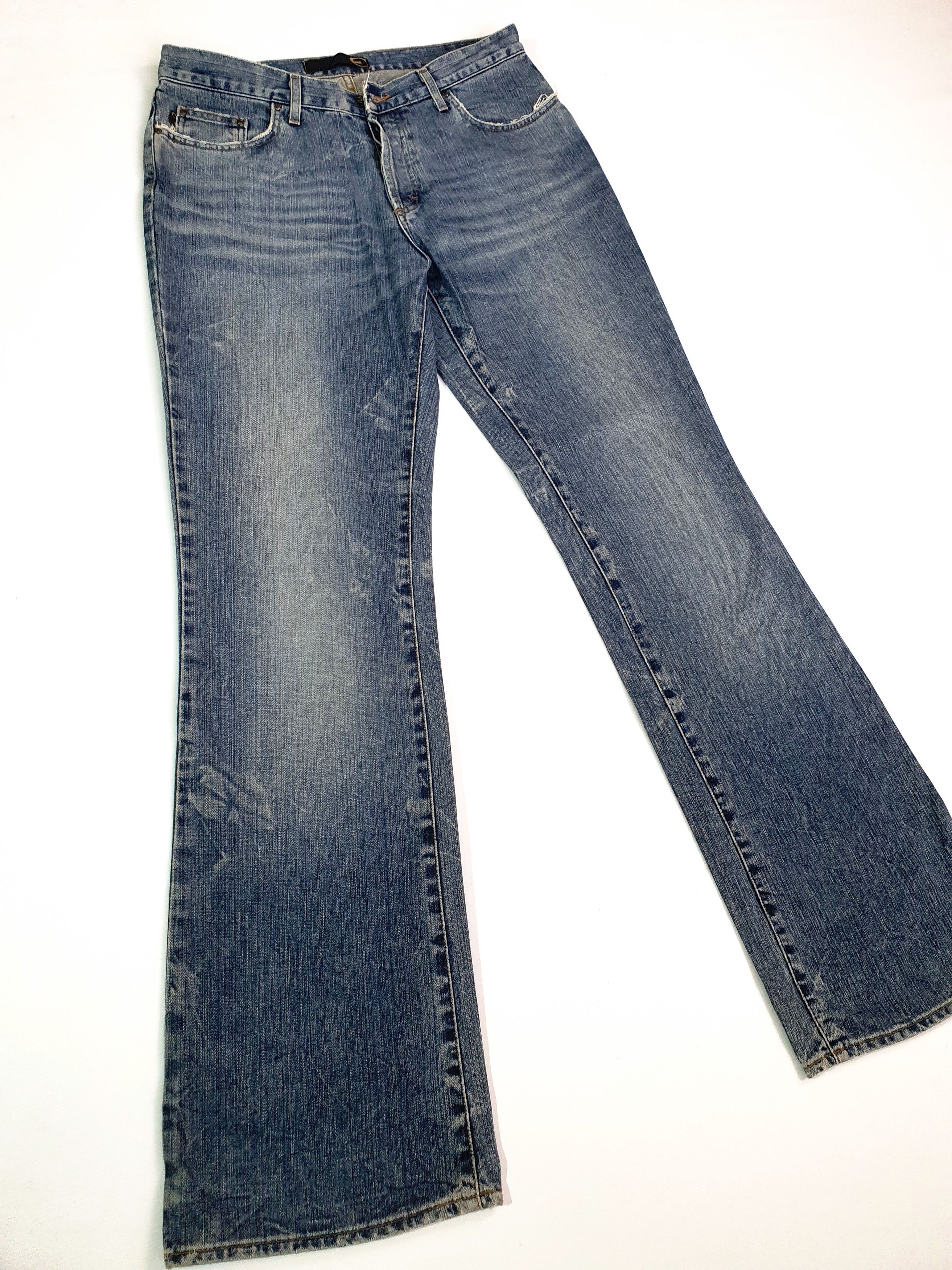 Just Cavalli Flare 90s Rare Roberto Cavalli Vintage Jeans Size US 32 / EU 48 - 8 Thumbnail