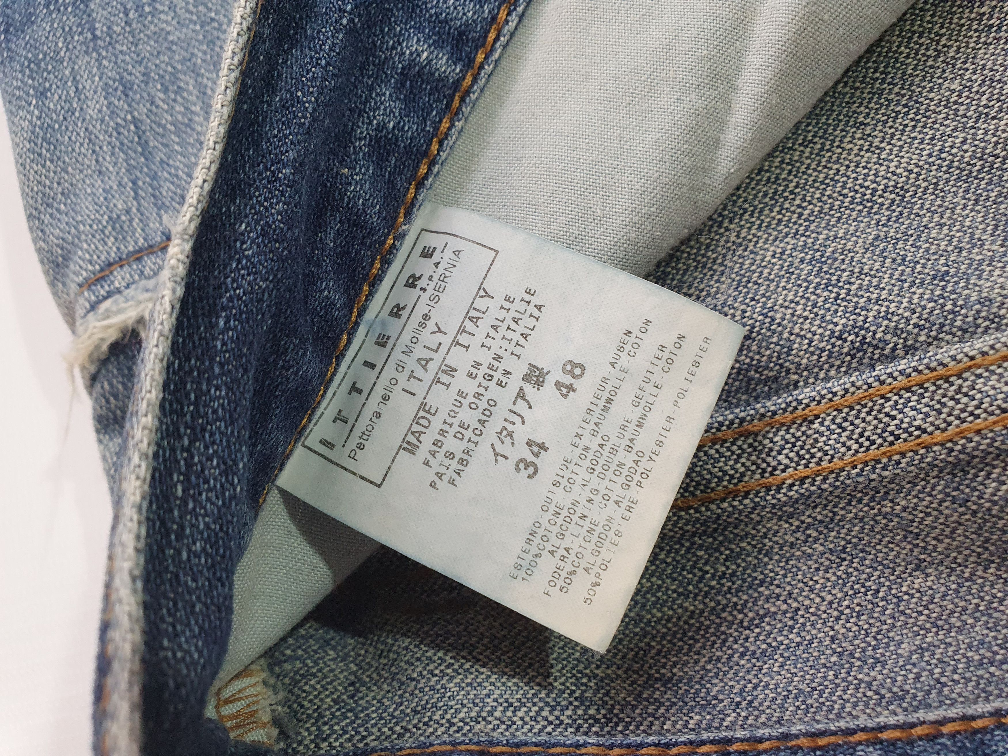 Just Cavalli Flare 90s Rare Roberto Cavalli Vintage Jeans Size US 32 / EU 48 - 18 Thumbnail