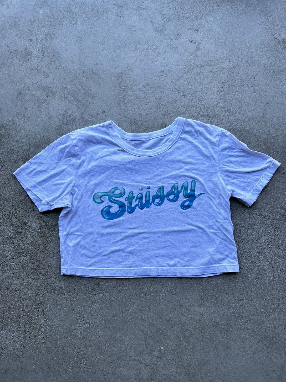 Cute Stussy cropp top Logo