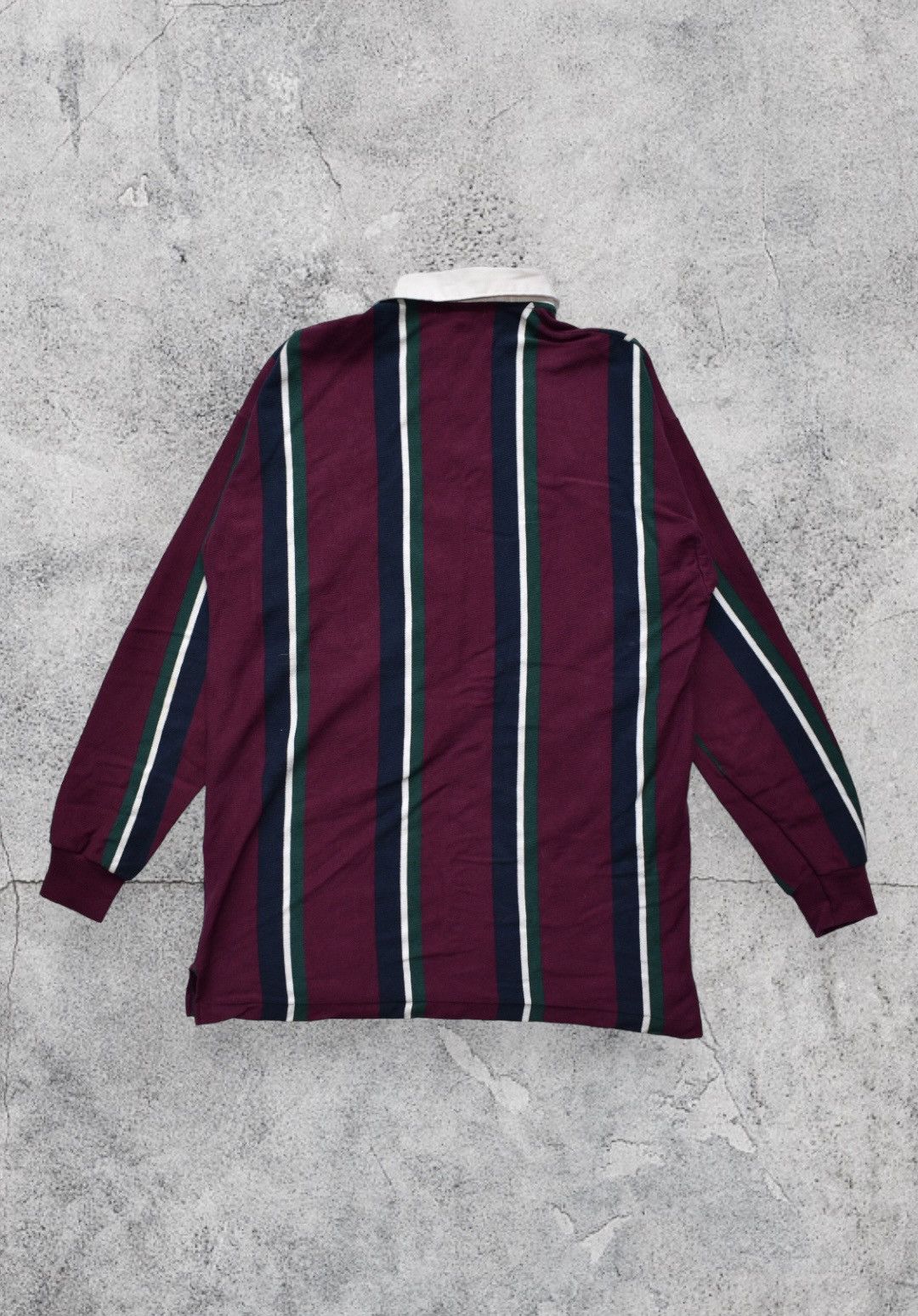 Vintage Vintage 90s Woods Rugby Polo (L) Size US L / EU 52-54 / 3 - 2 Thumbnail