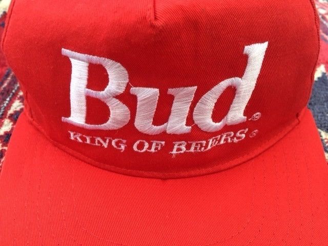 Vintage Budweiser King of Beers Iconic Trucker Cap Archive