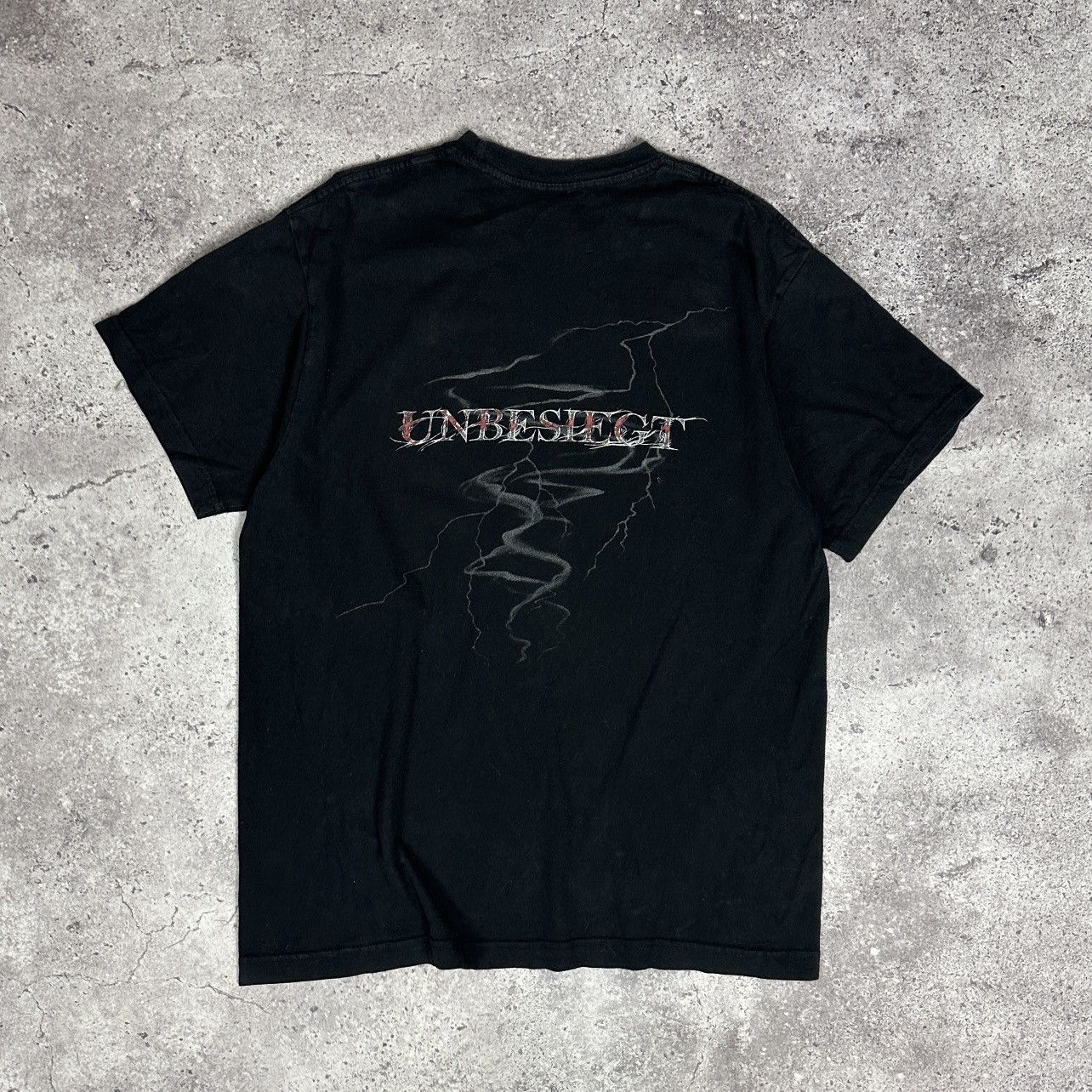 Band Tees Vintage 00s Equilibrium Unbesiegt German Rock band tee y2k Size US L / EU 52-54 / 3 - 2 Thumbnail