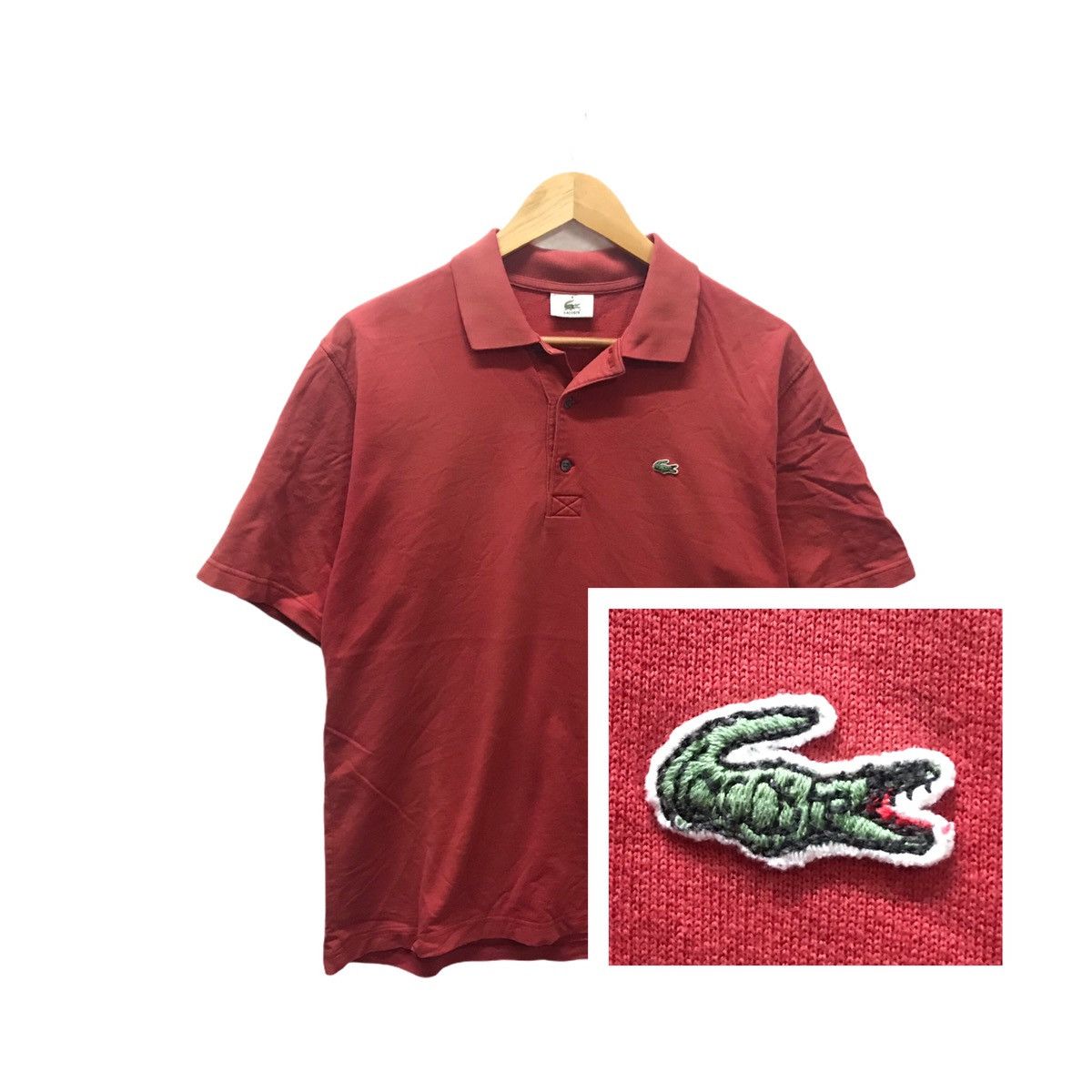 Lacoste Vintage Lacoste Polos Shirt Size US M / EU 48-50 / 2 - 1 Thumbnail