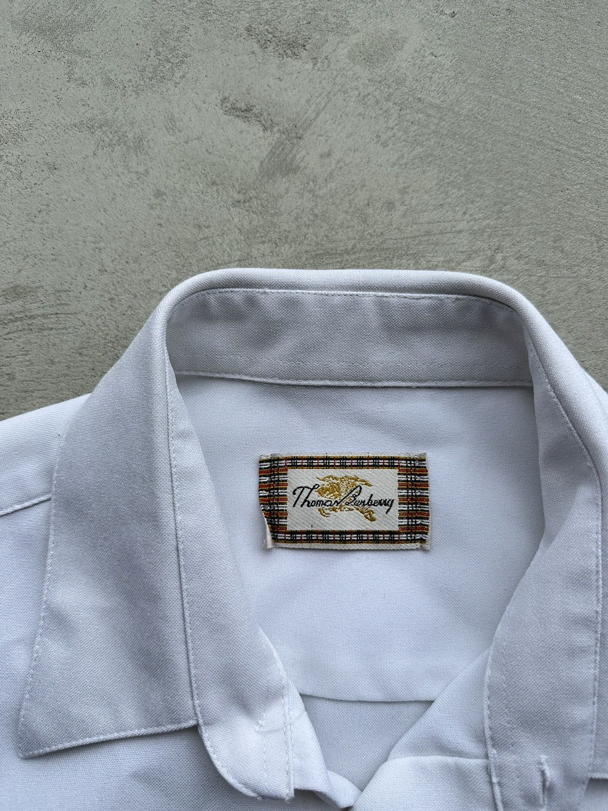 Burberry Thomas Burberry Vintage Button Up Shirt Size US L / EU 52-54 / 3 - 3 Thumbnail