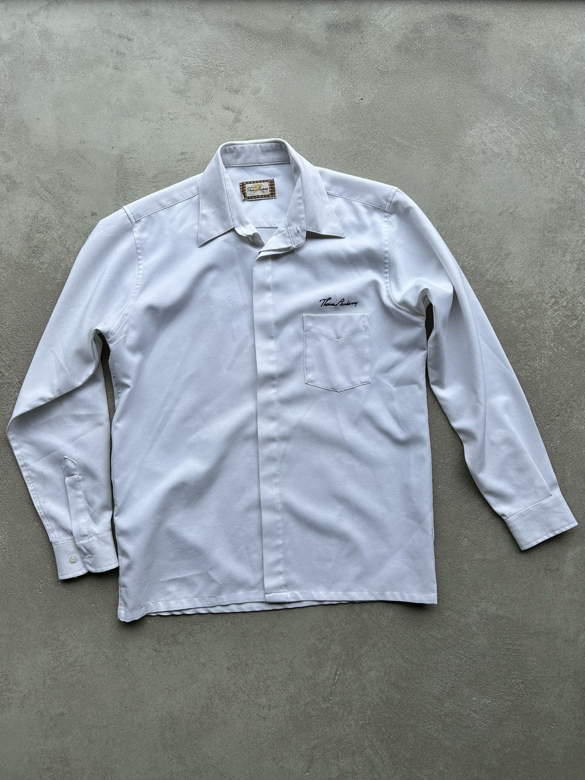 Burberry Thomas Burberry Vintage Button Up Shirt Size US L / EU 52-54 / 3 - 1 Thumbnail