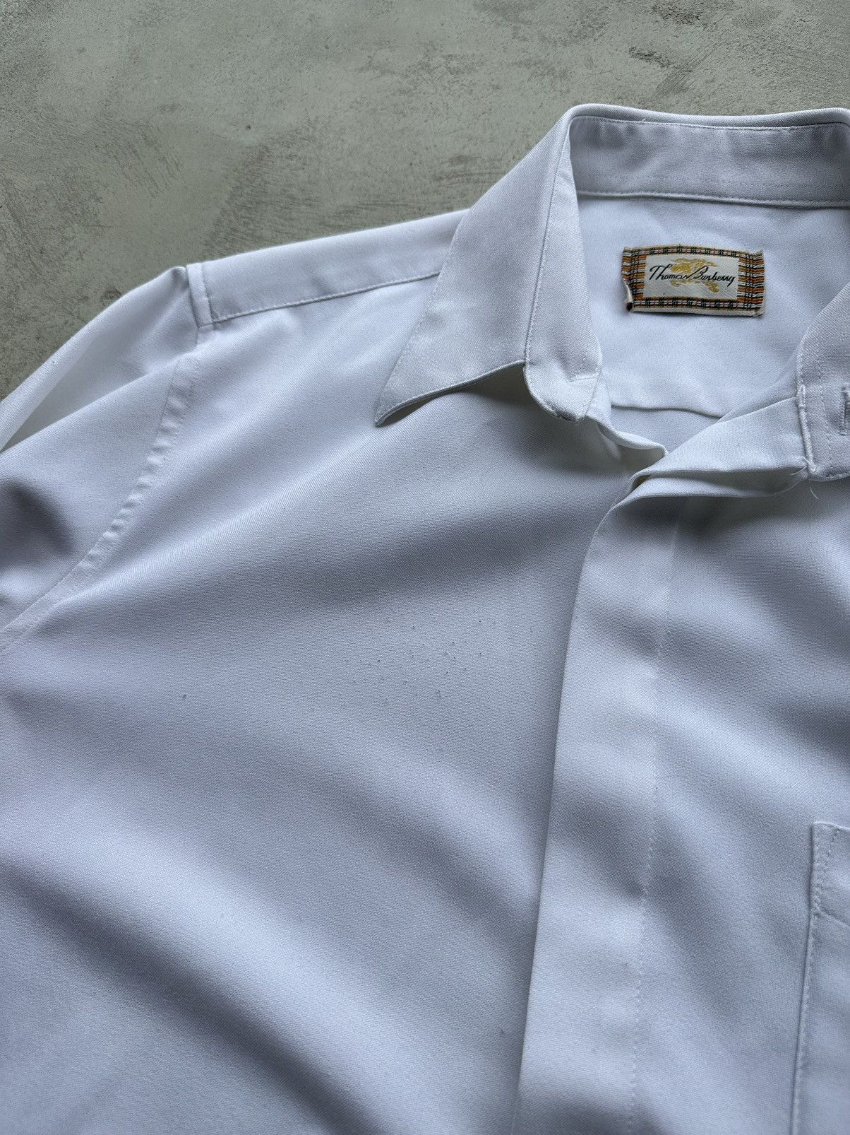 Burberry Thomas Burberry Vintage Button Up Shirt Size US L / EU 52-54 / 3 - 4 Thumbnail