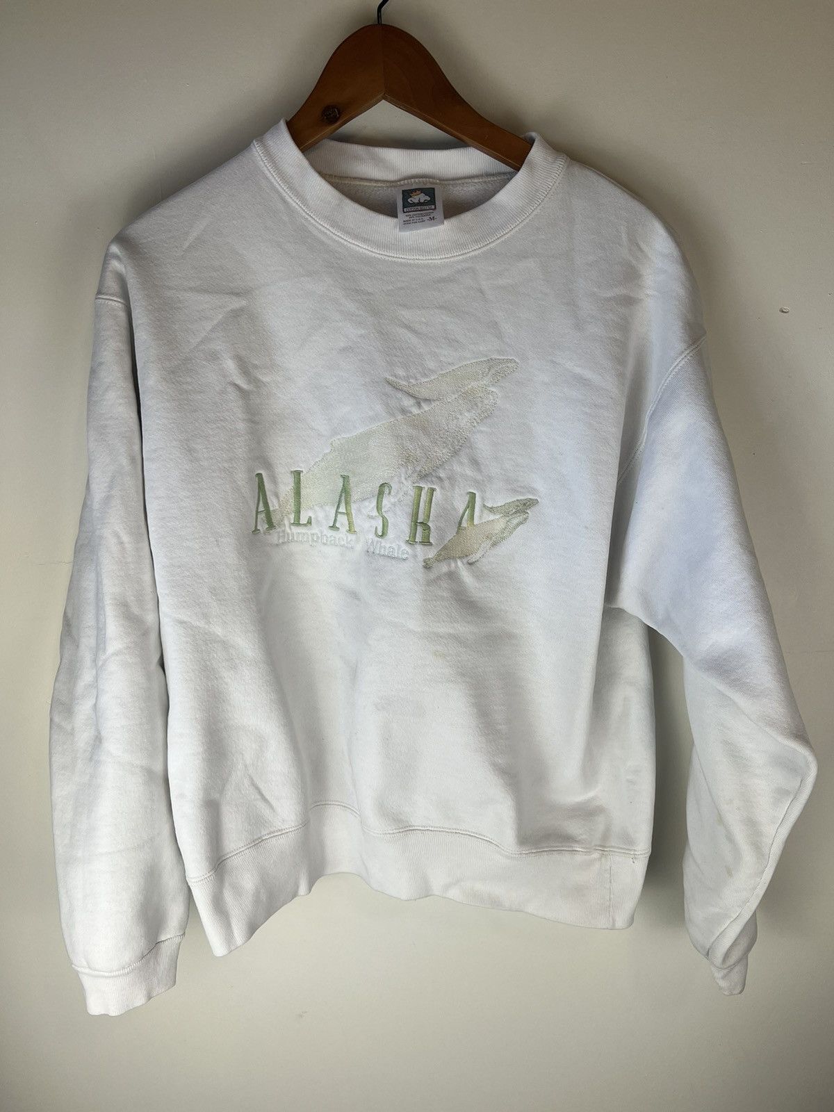 Vintage Vintage Alaska Humpback Whale Crewneck Size US M / EU 48-50 / 2 - 1 Thumbnail