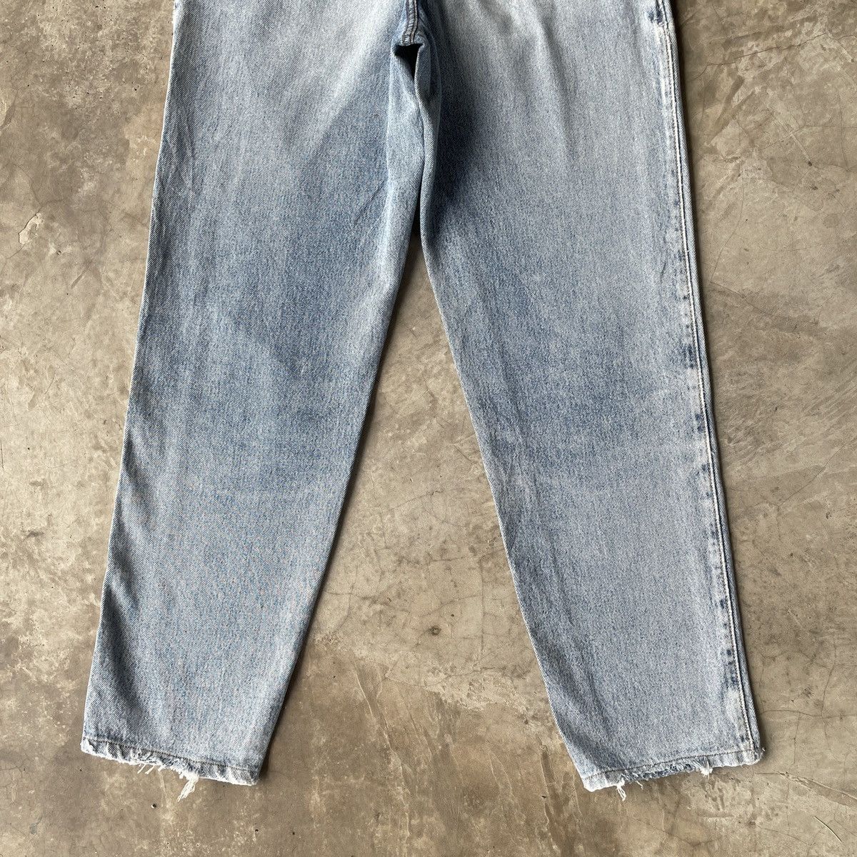 Japanese Brand Vintage Big John Spana Distressed Denim Jeans Pants W28 Size US 28 / EU 44 - 10 Thumbnail