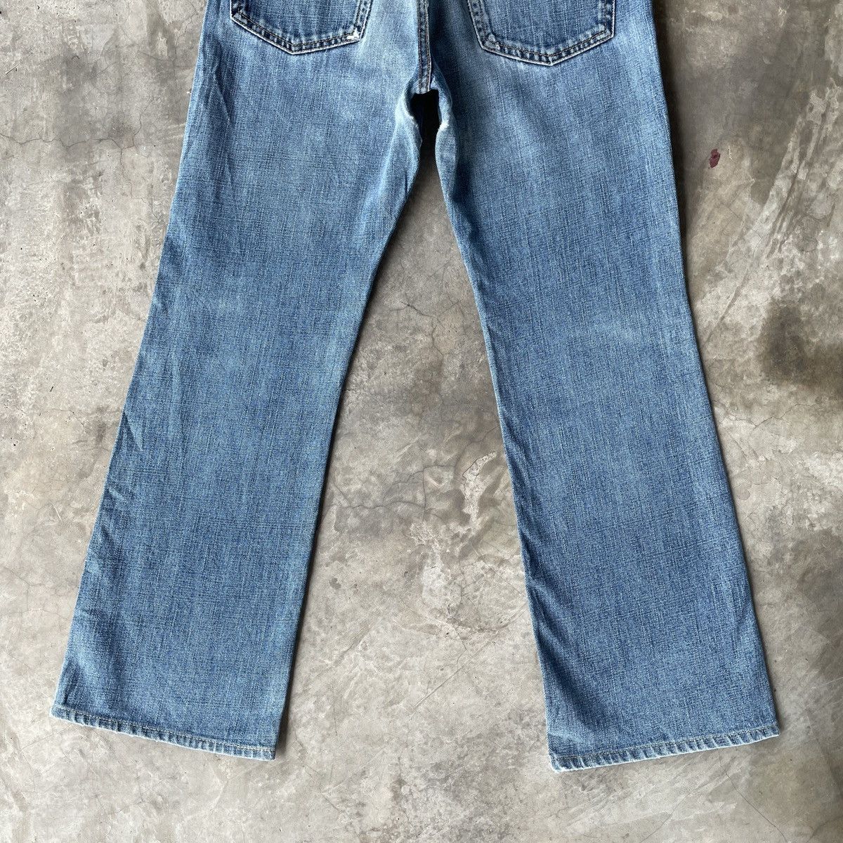 Japanese Brand Vintage Japanese Faded Denim Jeans Pants W28x27 Size US 28 / EU 44 - 10 Thumbnail