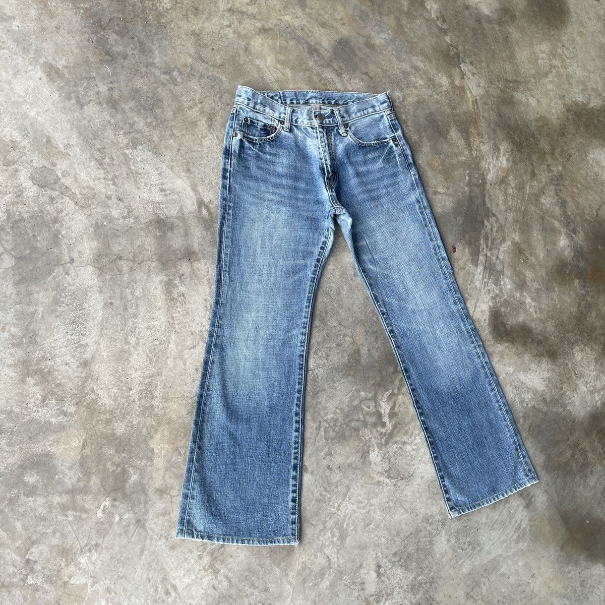 Japanese Brand Vintage Japanese Faded Denim Jeans Pants W28x27 Size US 28 / EU 44 - 2 Thumbnail
