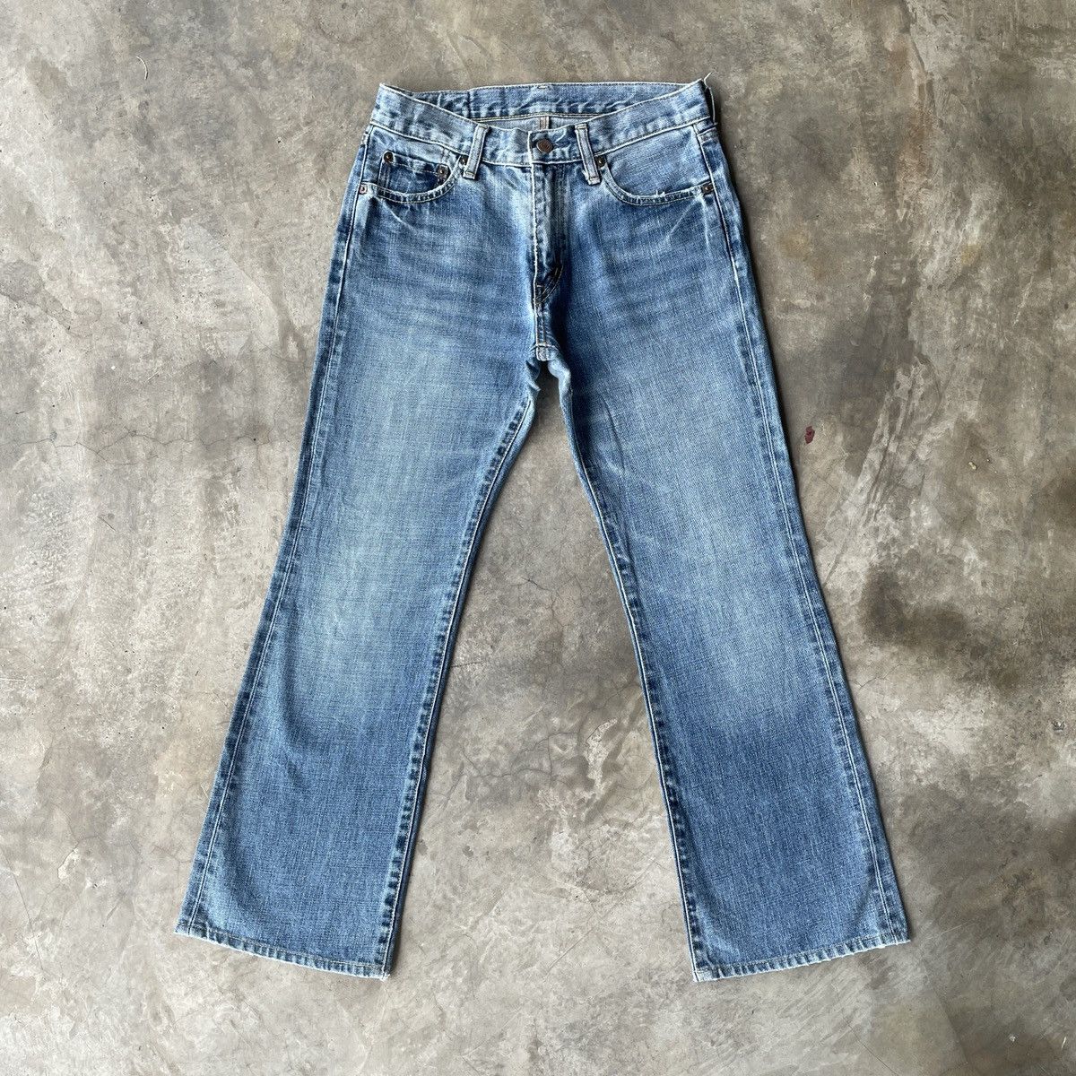 Vintage Japanese Faded Denim Jeans Pants W28x27