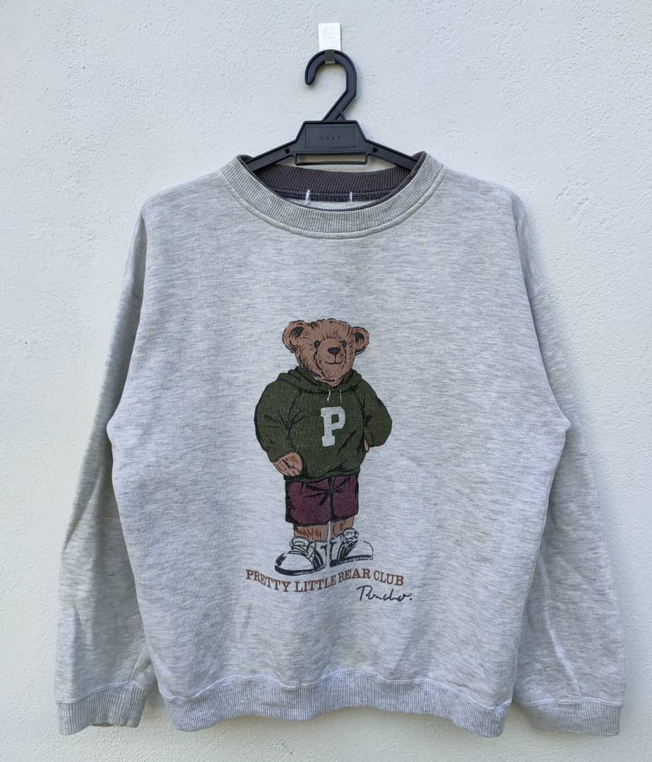 Japanese Brand Vintage Sweatshirt Polo Bear Inspired Size US M / EU 48-50 / 2 - 1 Thumbnail