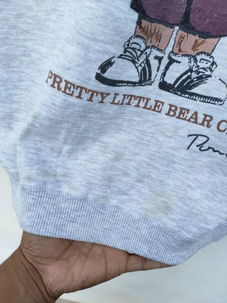 Japanese Brand Vintage Sweatshirt Polo Bear Inspired Size US M / EU 48-50 / 2 - 2 Thumbnail