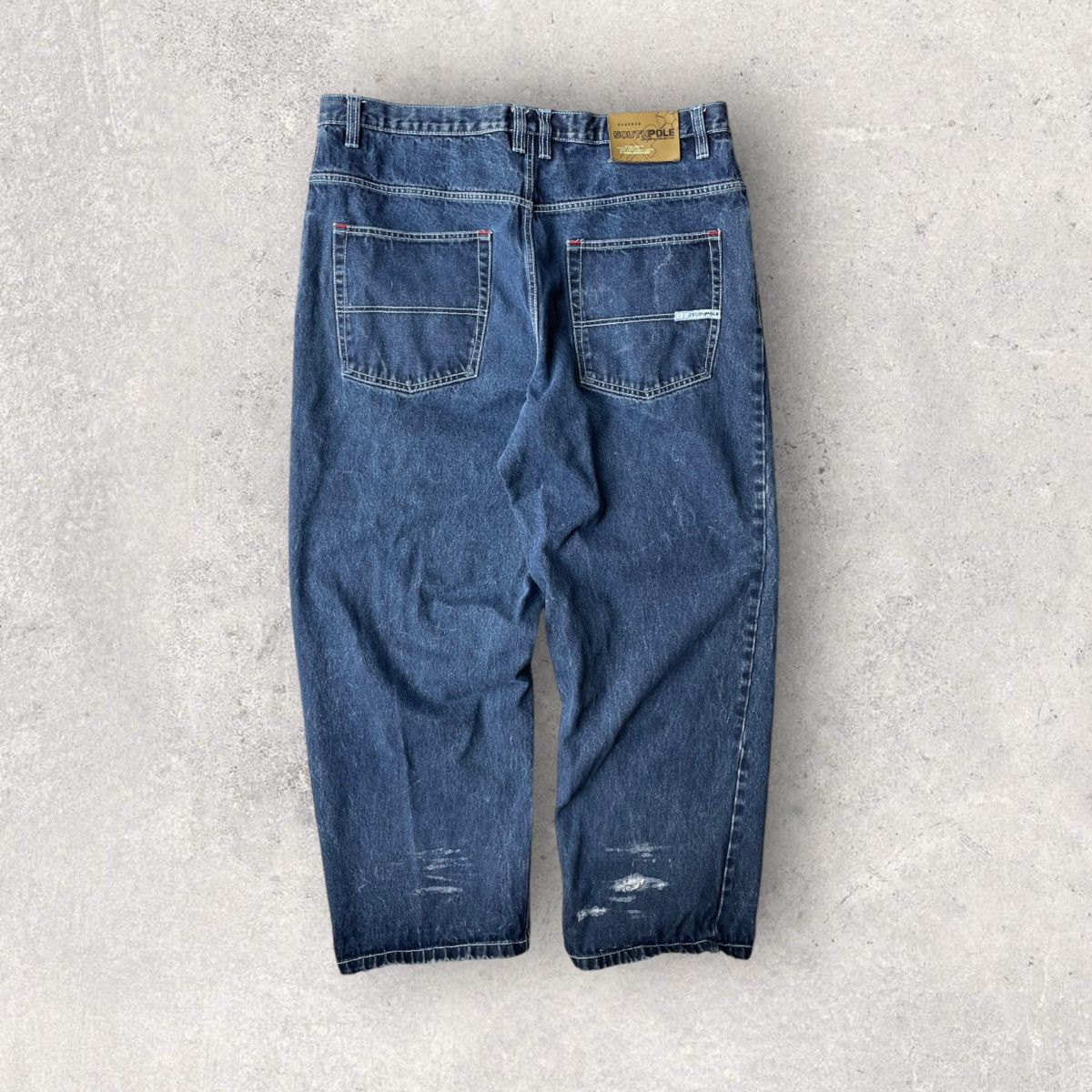 Vintage Vintage Crazy South Pole Baggy Y2K Jeans Wide Leg | Grailed