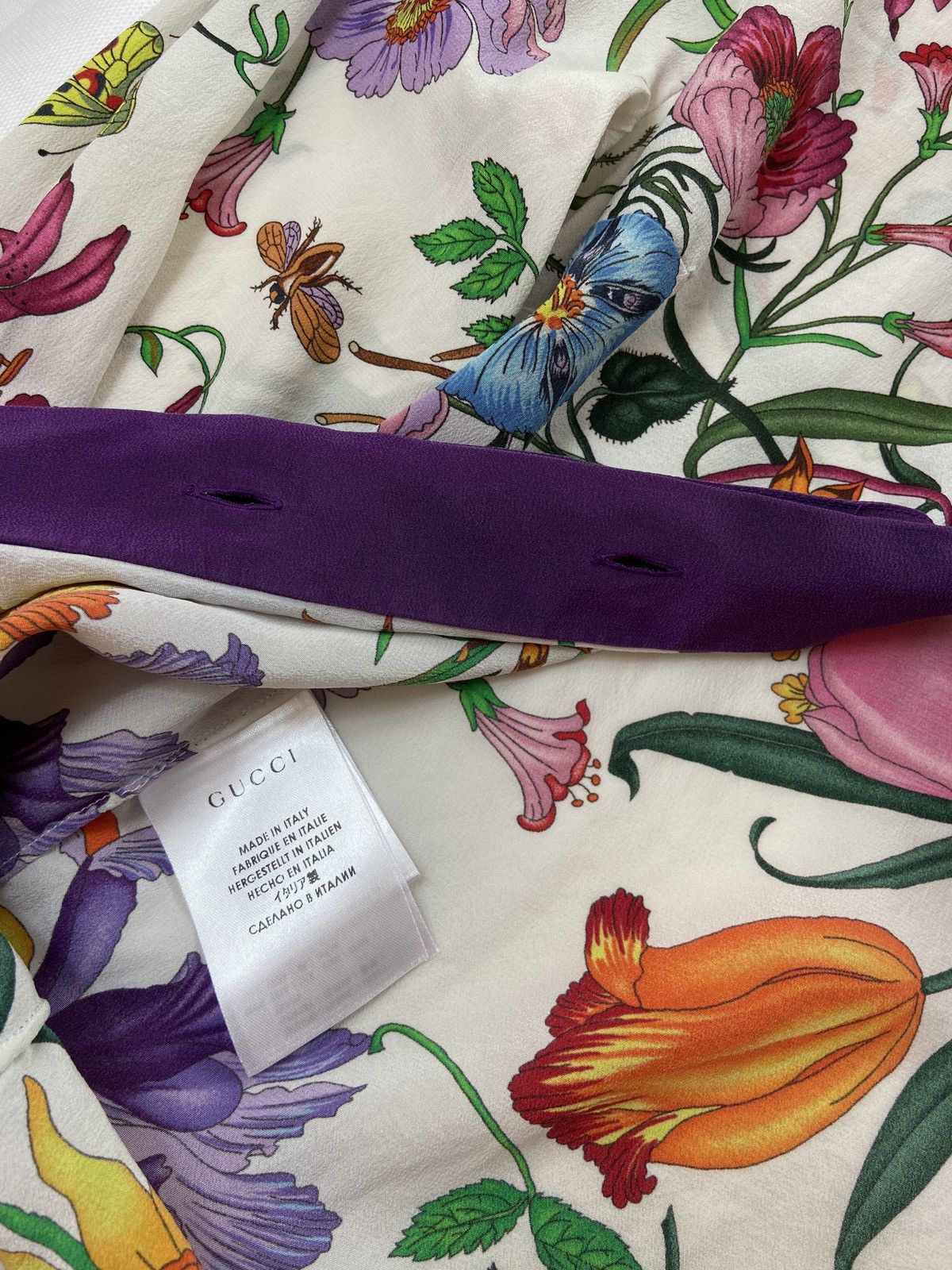 Gucci gucci flora silk shirt Size S / US 4 / IT 40 - 5 Thumbnail