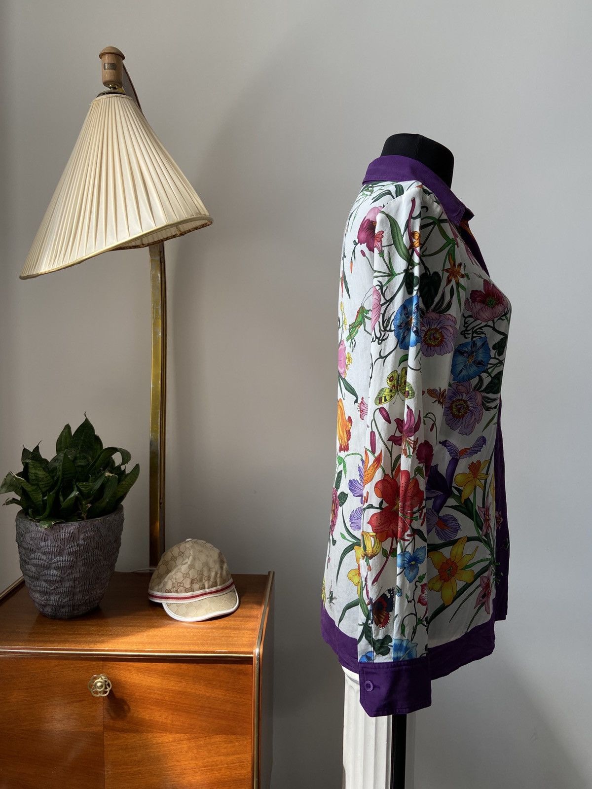 Gucci gucci flora silk shirt Size S / US 4 / IT 40 - 1 Thumbnail