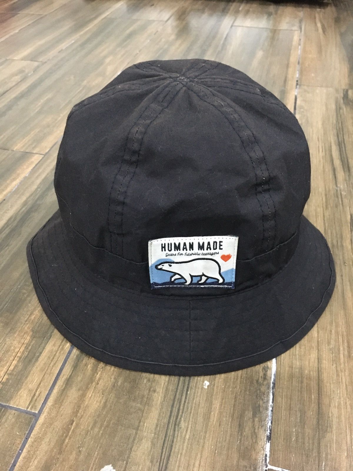 Human Made Human Made Polar Bear Round Bucket Hat Size ONE SIZE - 2 Thumbnail