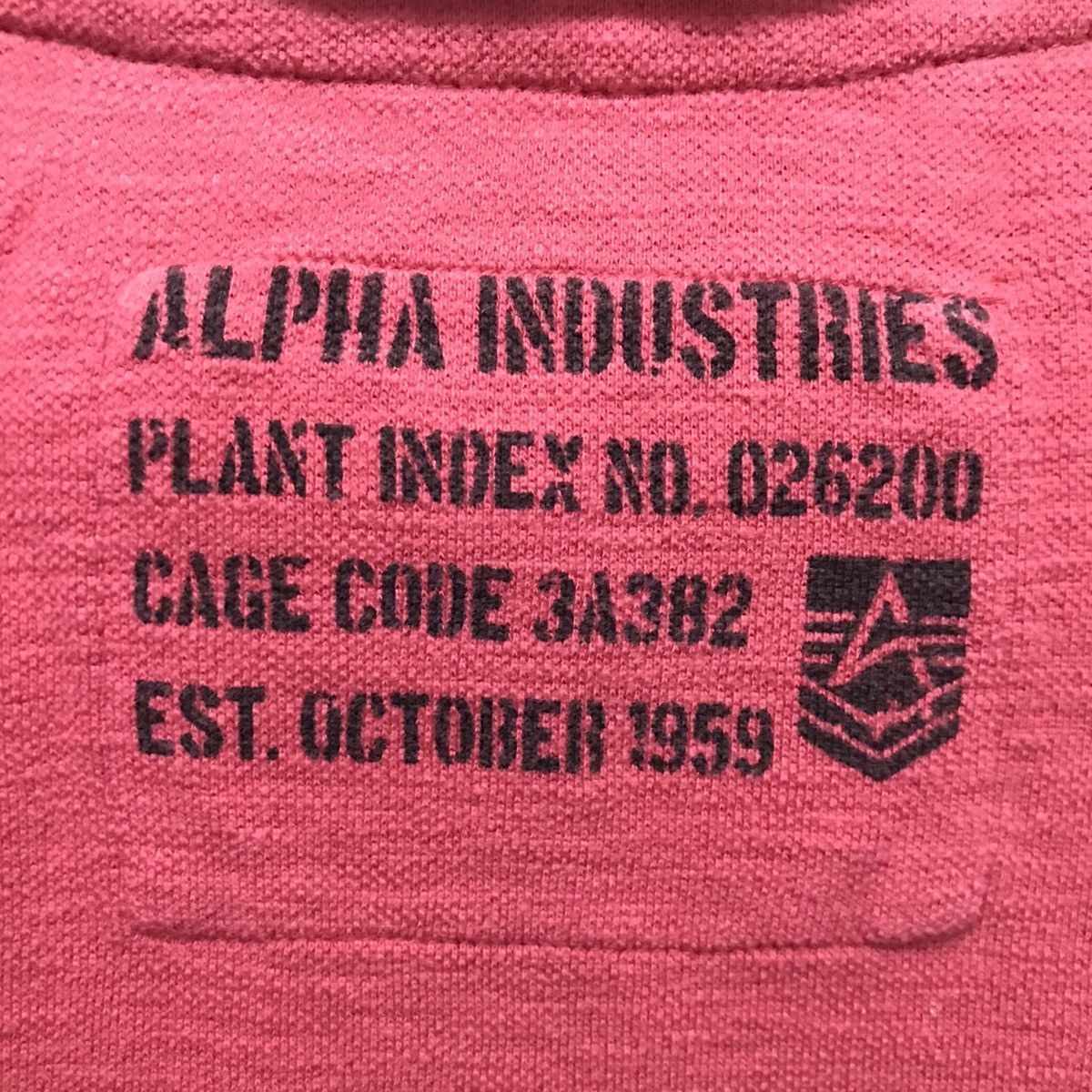 Alpha Industries × Vintage Vintage Alpha Industries Polos Tee Size US M / EU 48-50 / 2 - 9 Thumbnail