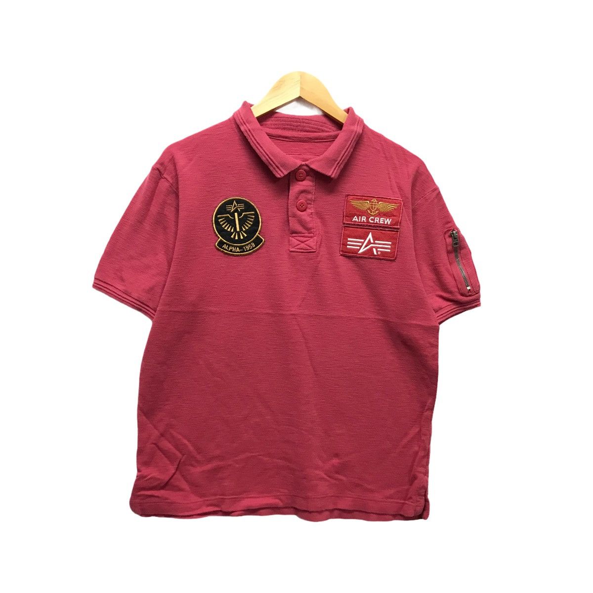 Alpha Industries × Vintage Vintage Alpha Industries Polos Tee Size US M / EU 48-50 / 2 - 1 Thumbnail
