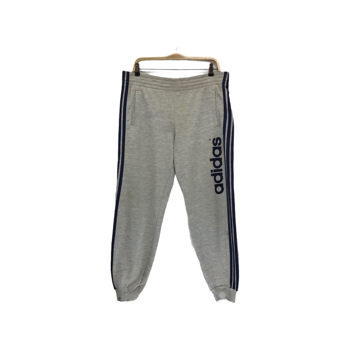 Adidas × Vintage Vintage Adidas Sweatpants Adidas Three Stripes Size US 34 / EU 50 - 2 Thumbnail