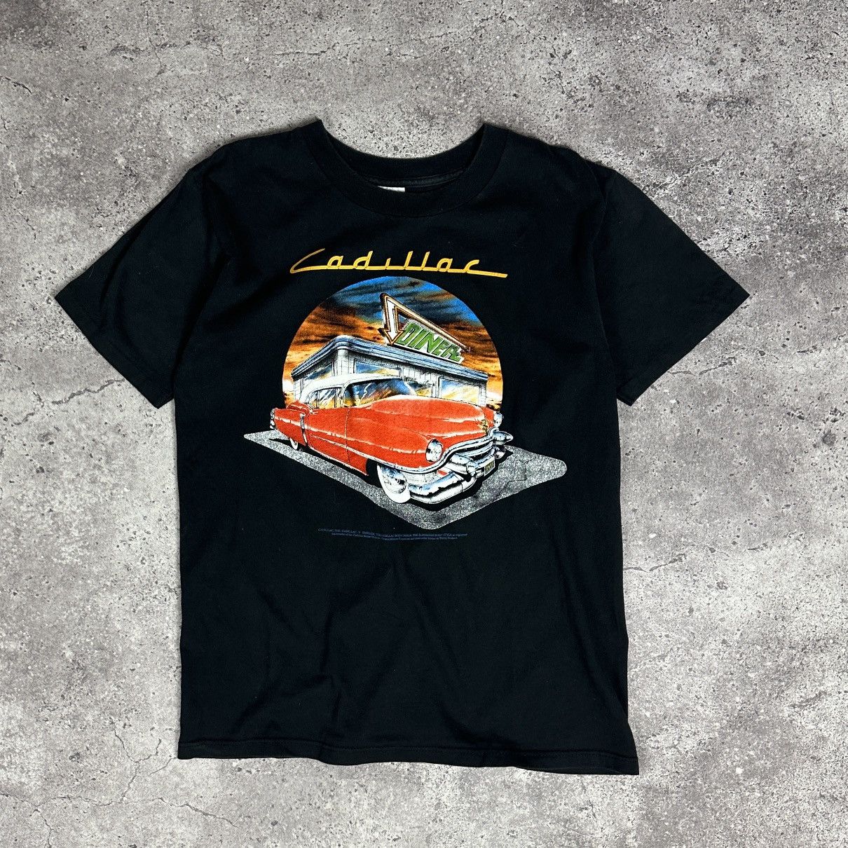 Trinity The Label Vintage 90s Cadillac Emblem V retro graphic print tee y2k Size US M / EU 48-50 / 2 - 1 Thumbnail