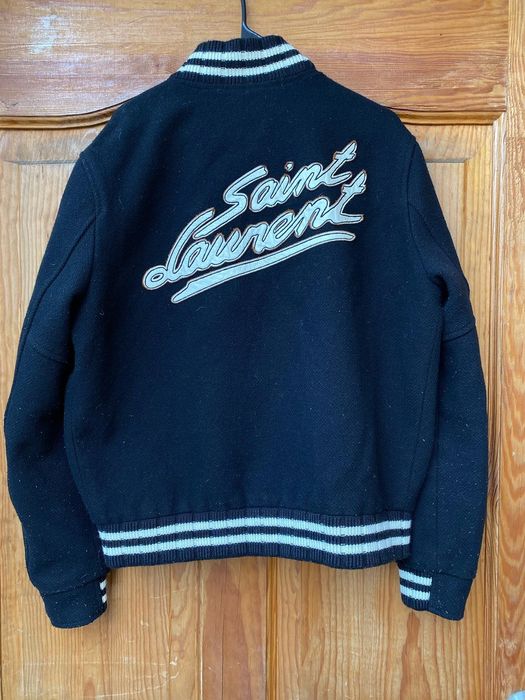 Saint Laurent Paris Saint Laurent Paris Varsity jacket | Grailed