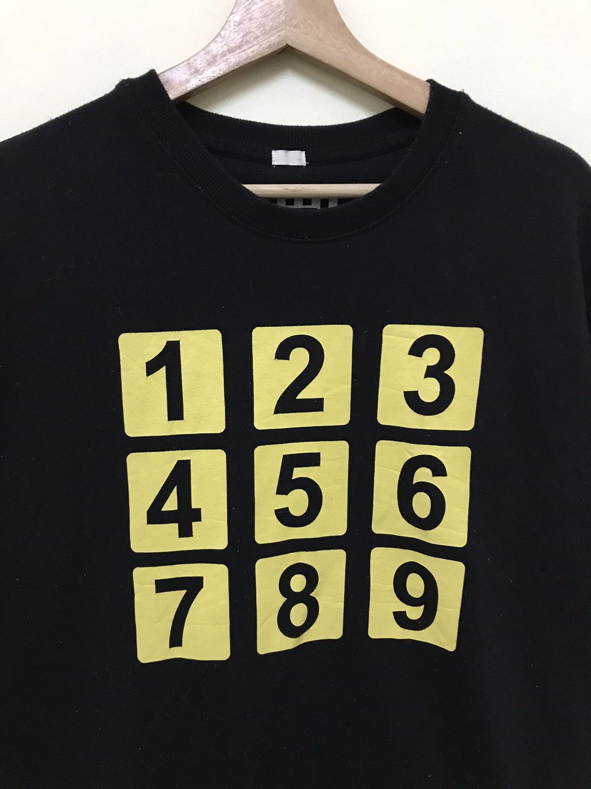 Japanese Brand Japanese Streetwear Sweatshirt Crewneck Big Number Size US L / EU 52-54 / 3 - 4 Thumbnail