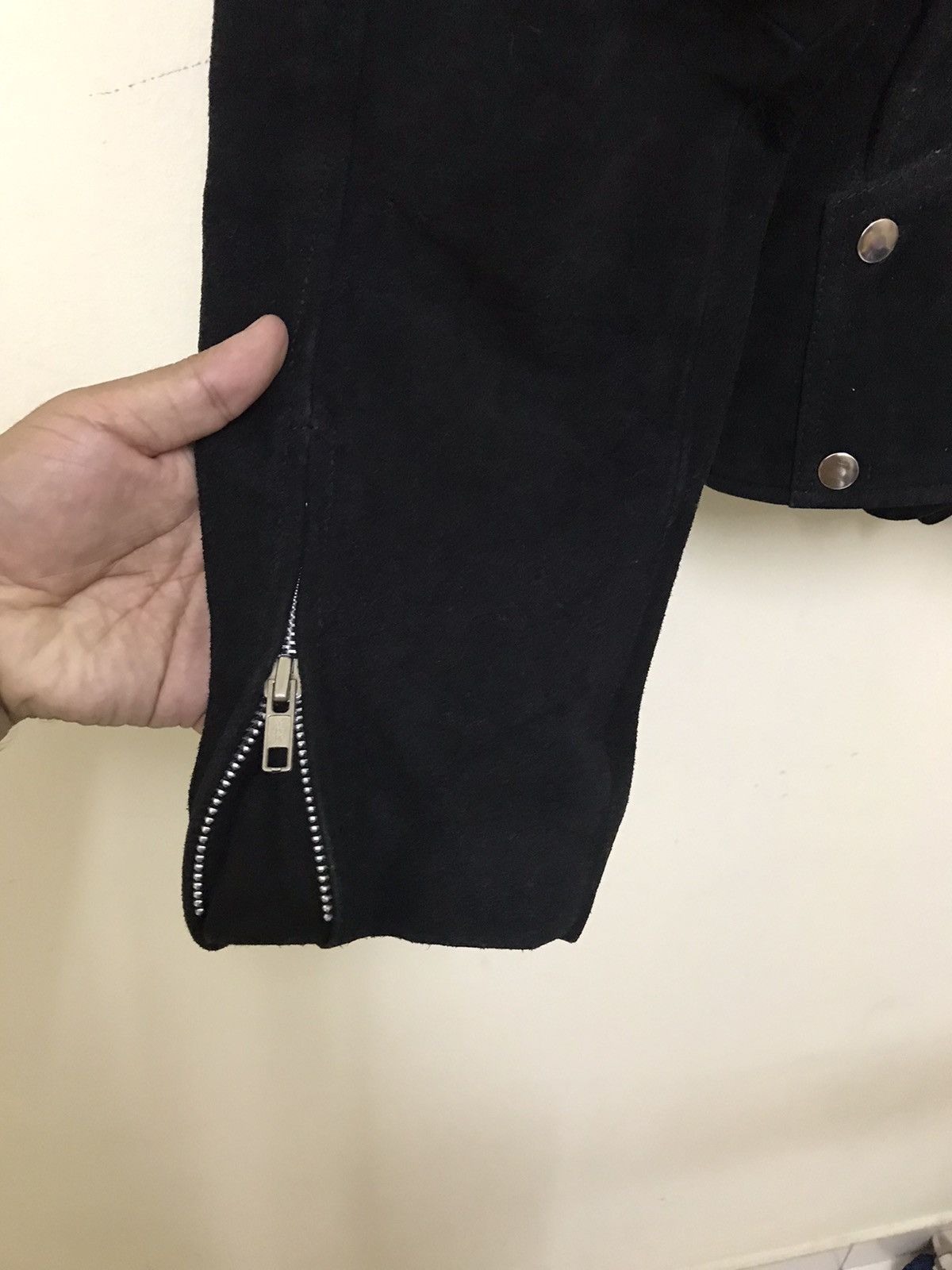 Japanese Brand × Seditionaries Vintage Seditionaries Black Double Collar Rider Jacket Size US S / EU 44-46 / 1 - 12 Thumbnail