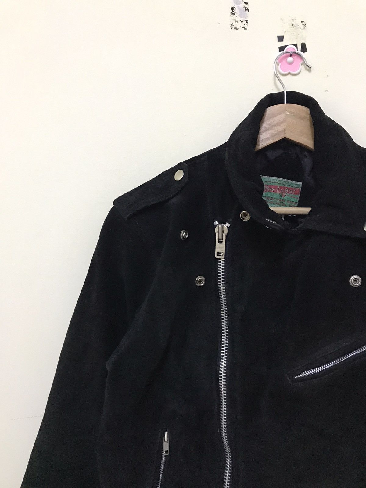 Japanese Brand × Seditionaries Vintage Seditionaries Black Double Collar Rider Jacket Size US S / EU 44-46 / 1 - 7 Thumbnail