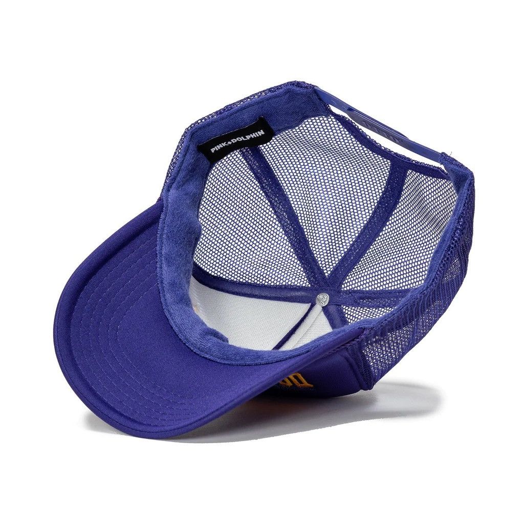 Pink Dolphin Limited Release Positivity Purple Trucker Hat Size ONE SIZE - 3 Thumbnail