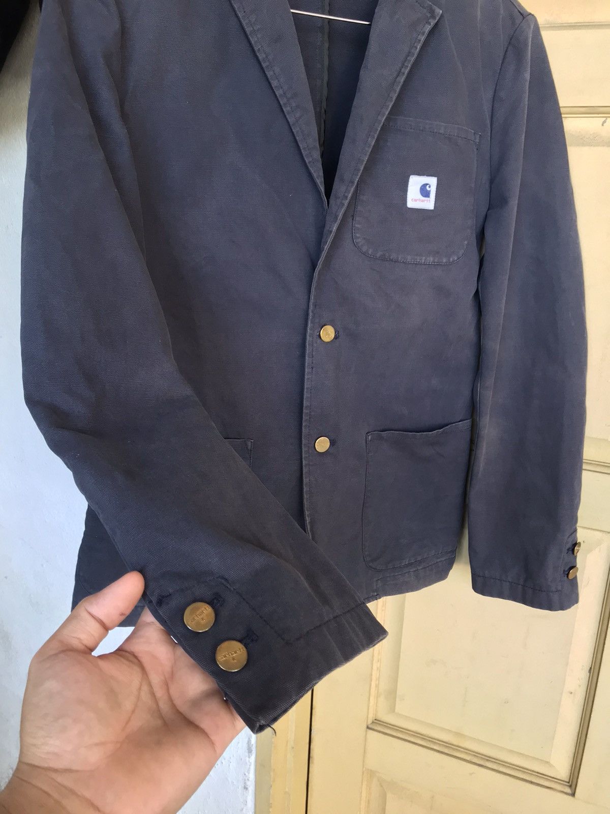 Carhartt Vintage Carhartt x Adam Kimmel Faded Colour Chore Jacket Size US XS / EU 42 / 0 - 8 Thumbnail