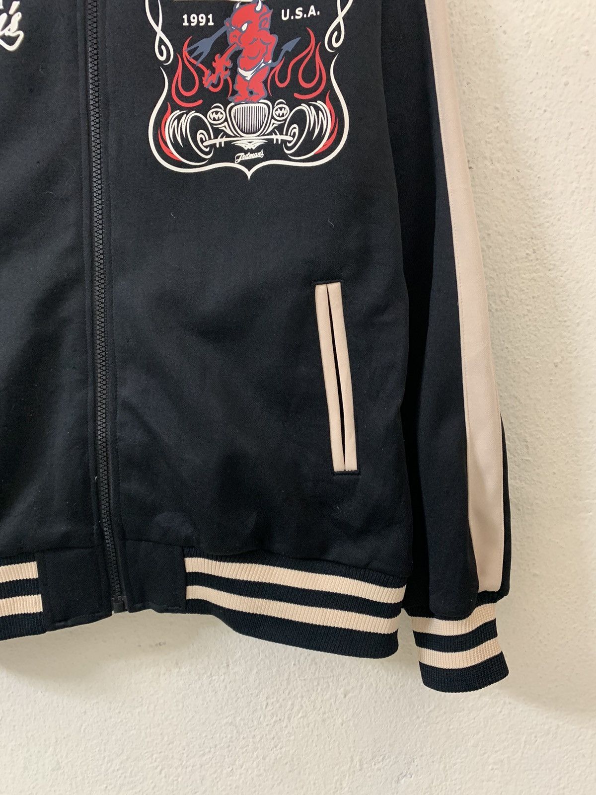 Tedman Vintage Ted Company Red Devils Hot Rod Jacket Size US M / EU 48-50 / 2 - 8 Thumbnail