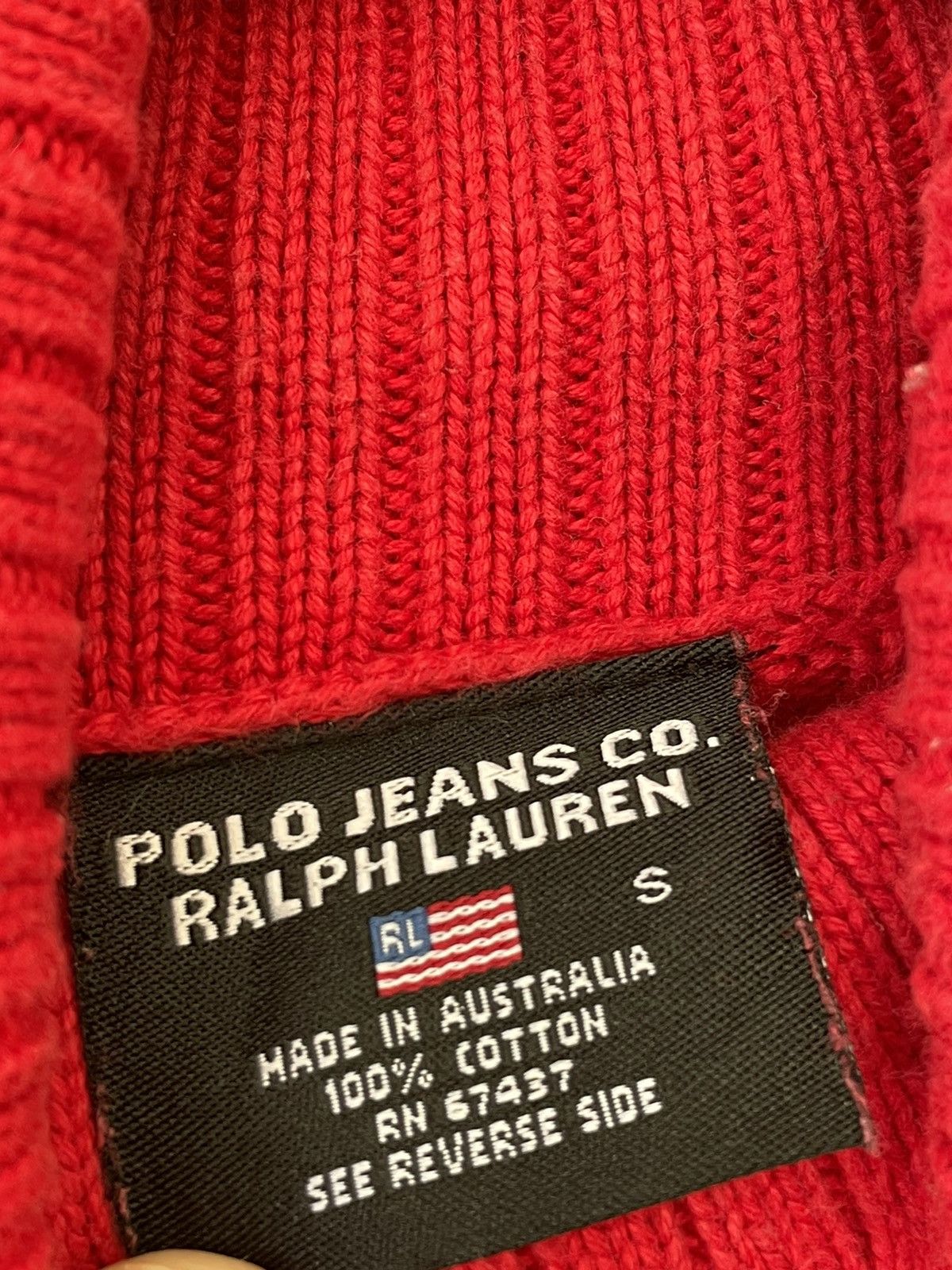 Polo Ralph Lauren VINTAGE POLO JEANS BY POLO RALPH LAUREN KNIT JUMPER Size US S / EU 44-46 / 1 - 10 Thumbnail