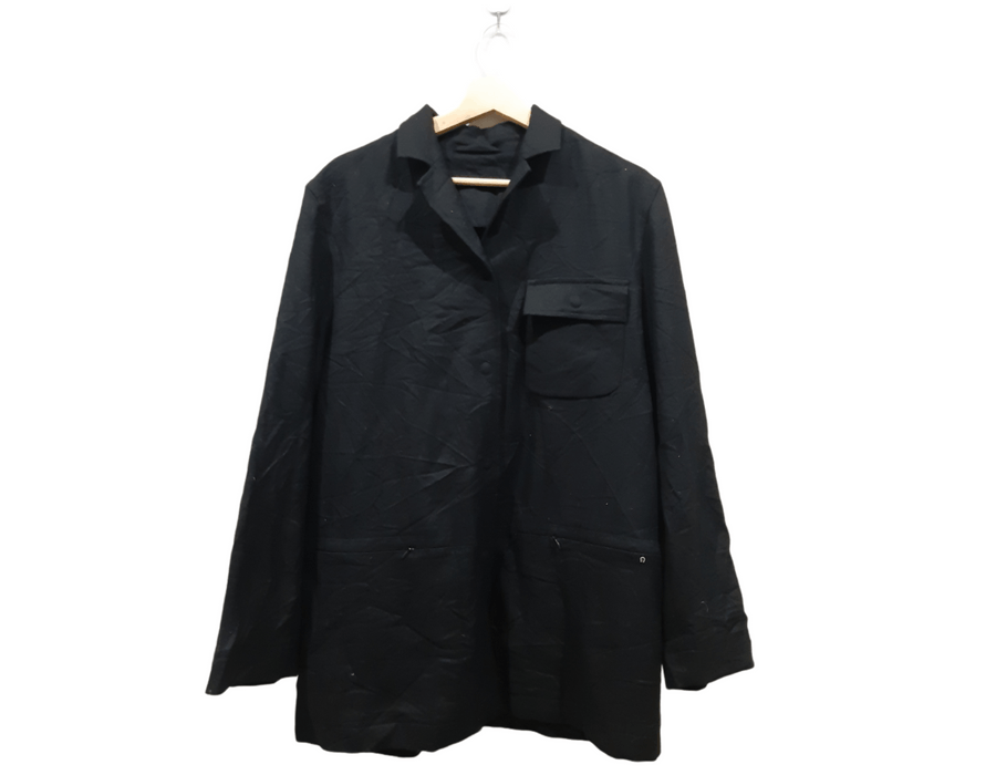 Final Home Ready to Aigner Black Lifestyle Snap ButtonJacket