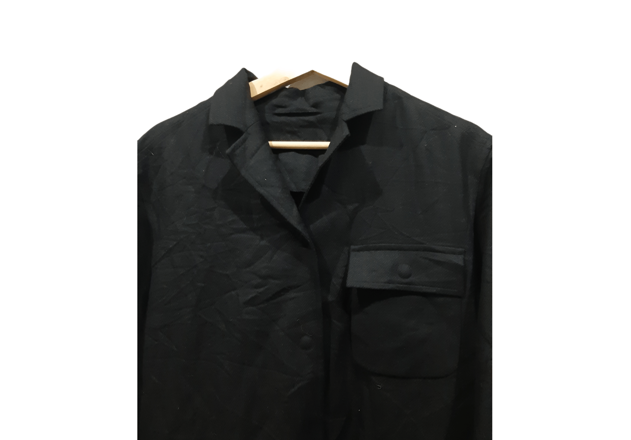 Aigner Aigner Black Lifestyle Snap ButtonJacket Size L / US 10 / IT 46 - 2 Thumbnail