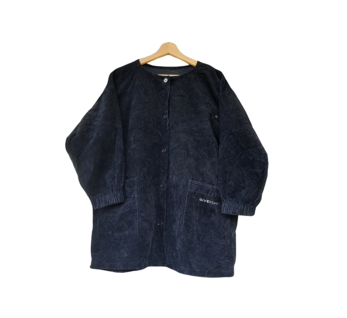 Givenchy True Vintage Givenchy Tablet Corduroy Apron Button Ups Size US XL / EU 56 / 4 - 1 Thumbnail