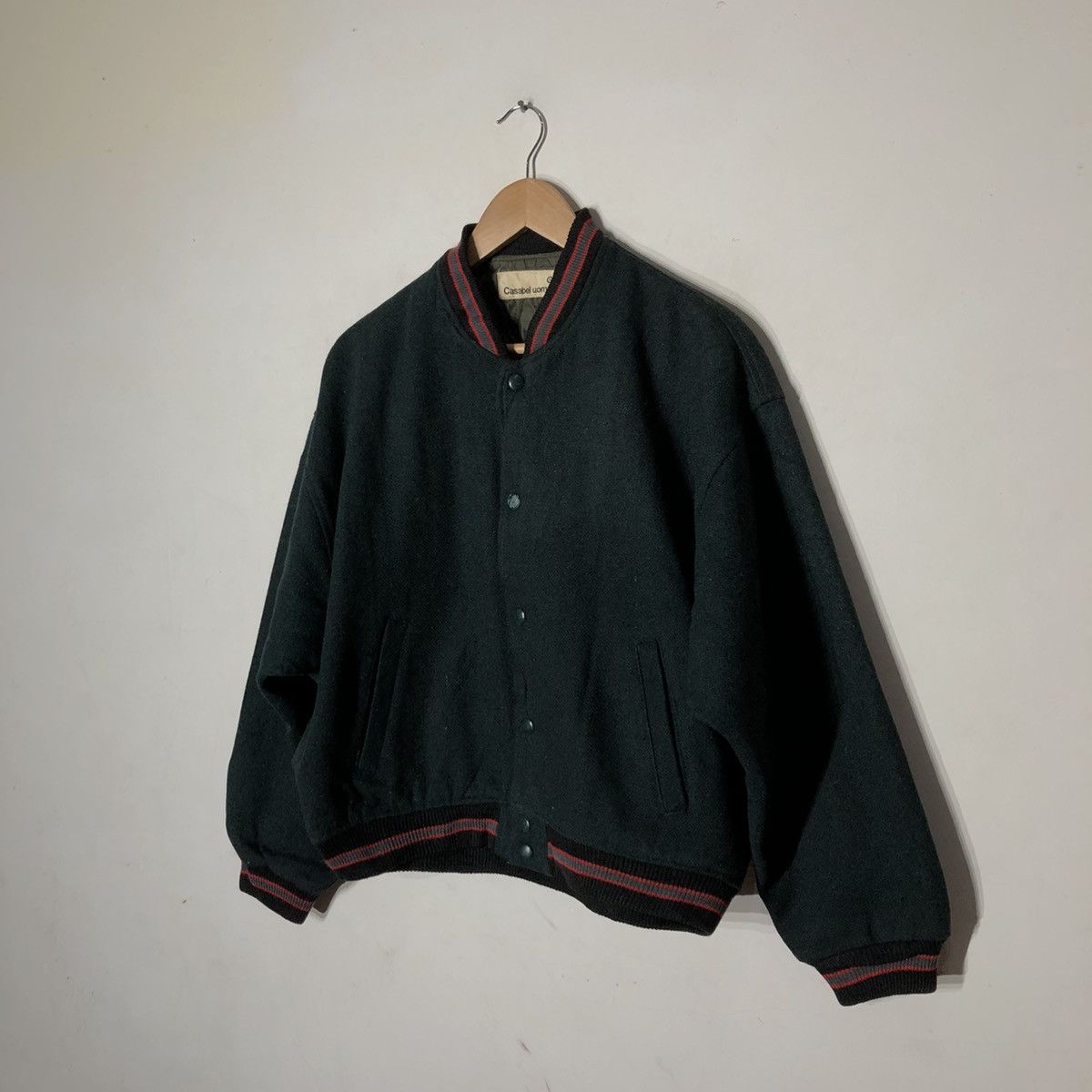 Japanese Brand Casabel Uomo Varsity Jacket Size US M / EU 48-50 / 2 - 2 Thumbnail